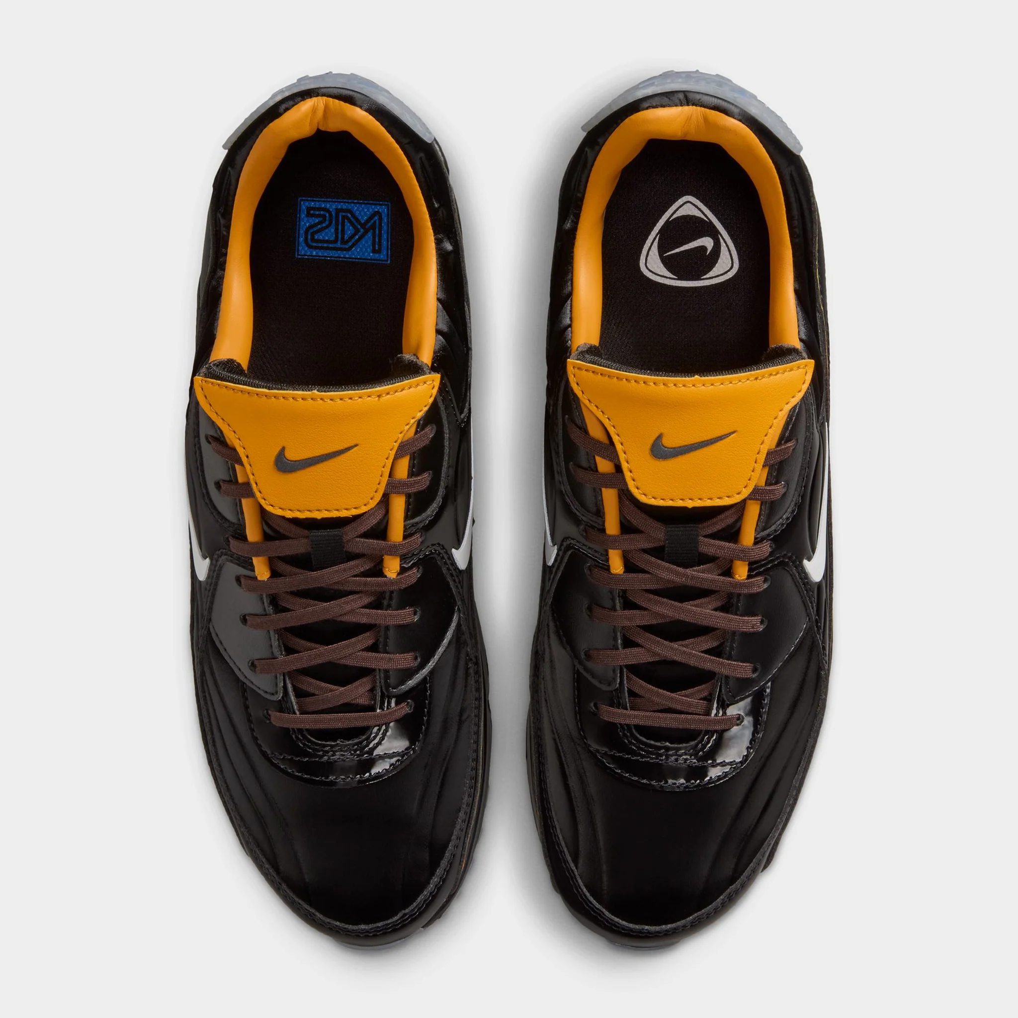 Nike Air Max 90 SE Black / White - Gold Leaf - Image 7