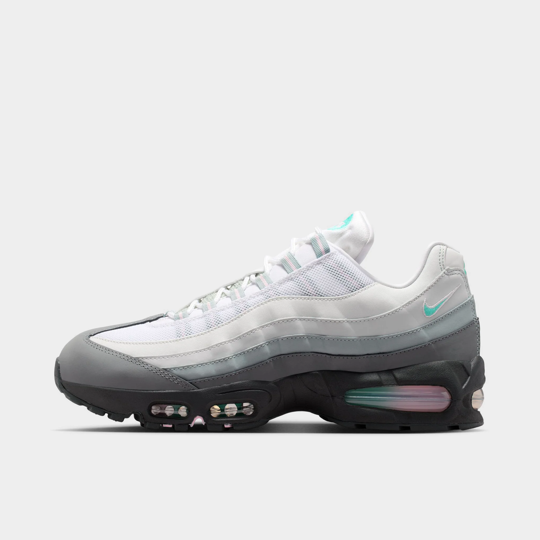 Nike Air Max 95 OG Anthracite / Pink Foam - Hyper Turqoise