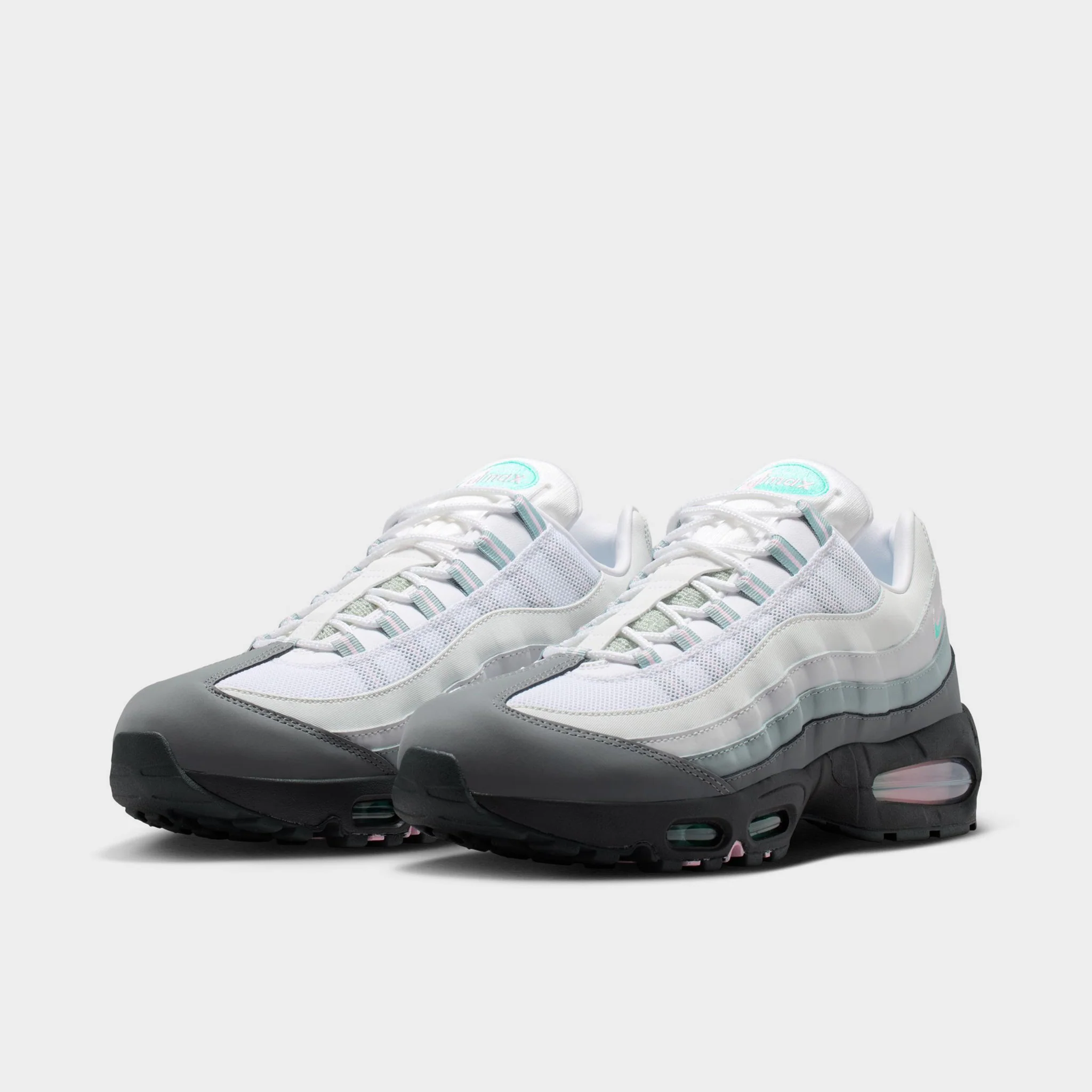 Nike Air Max 95 OG Anthracite / Pink Foam - Hyper Turqoise - Image 2