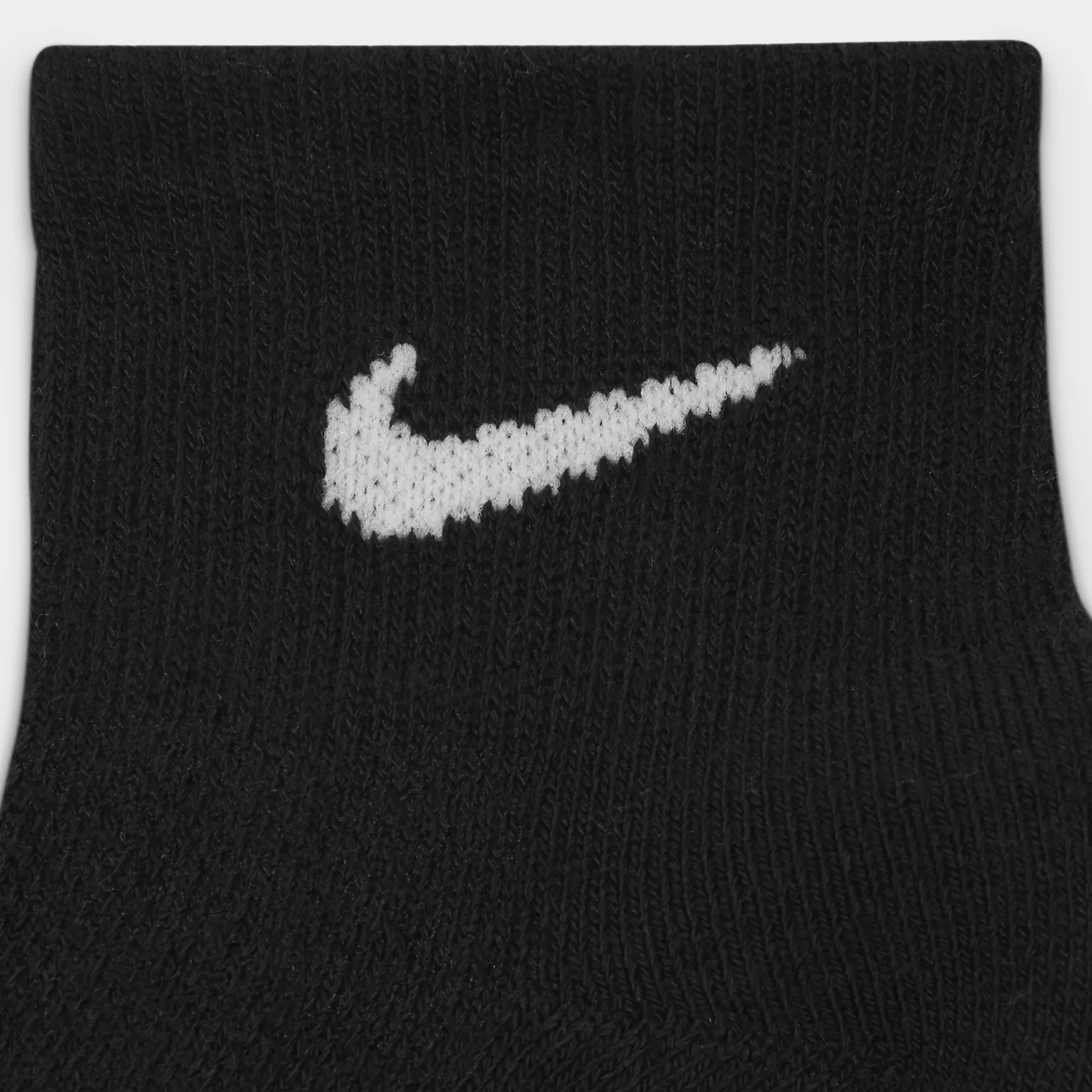 Nike Children's Mesh & Cushioned Ankle Socks (6 Pack) / Black - Image 4
