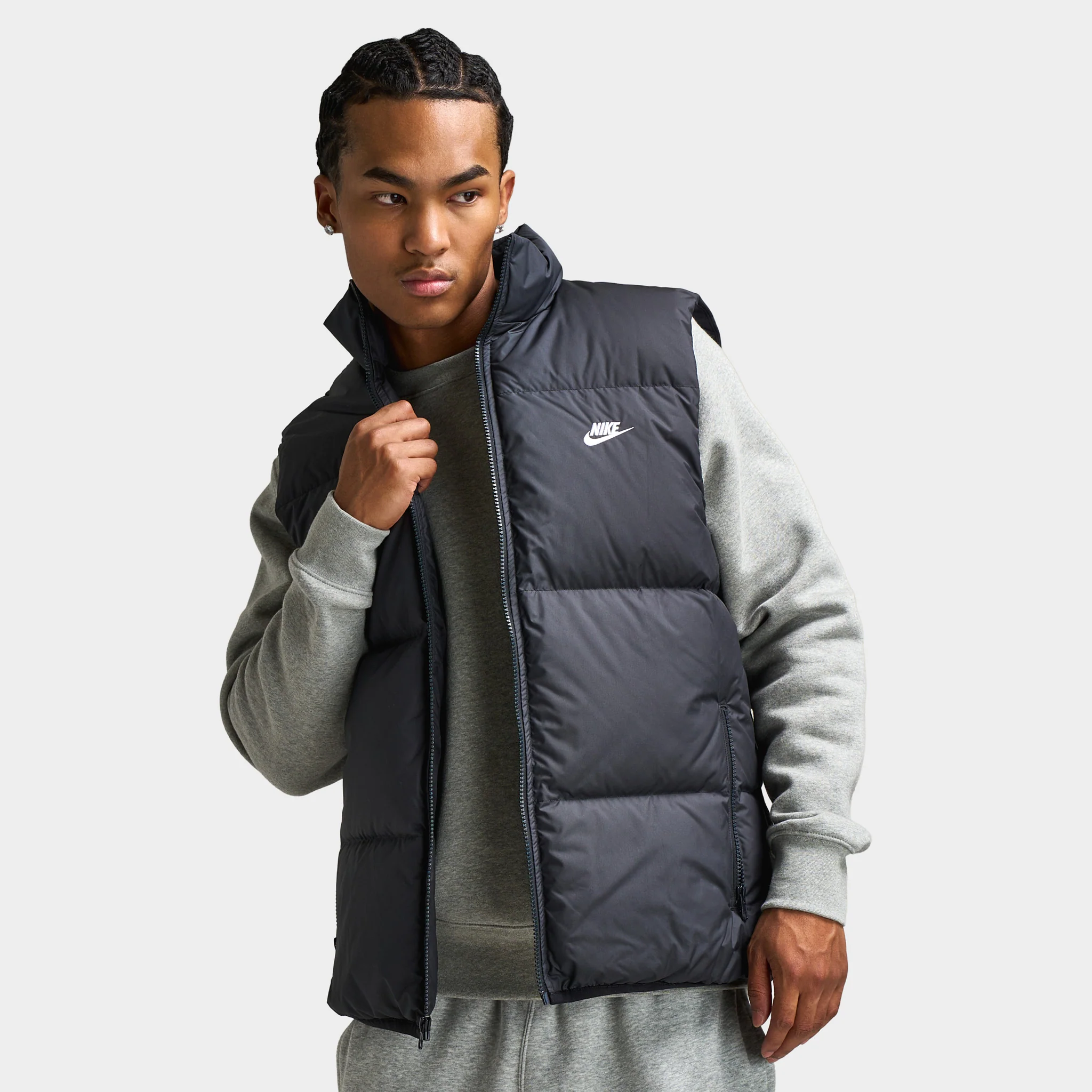 Nike Club Therma-FIT Puffer Vest Black/White
