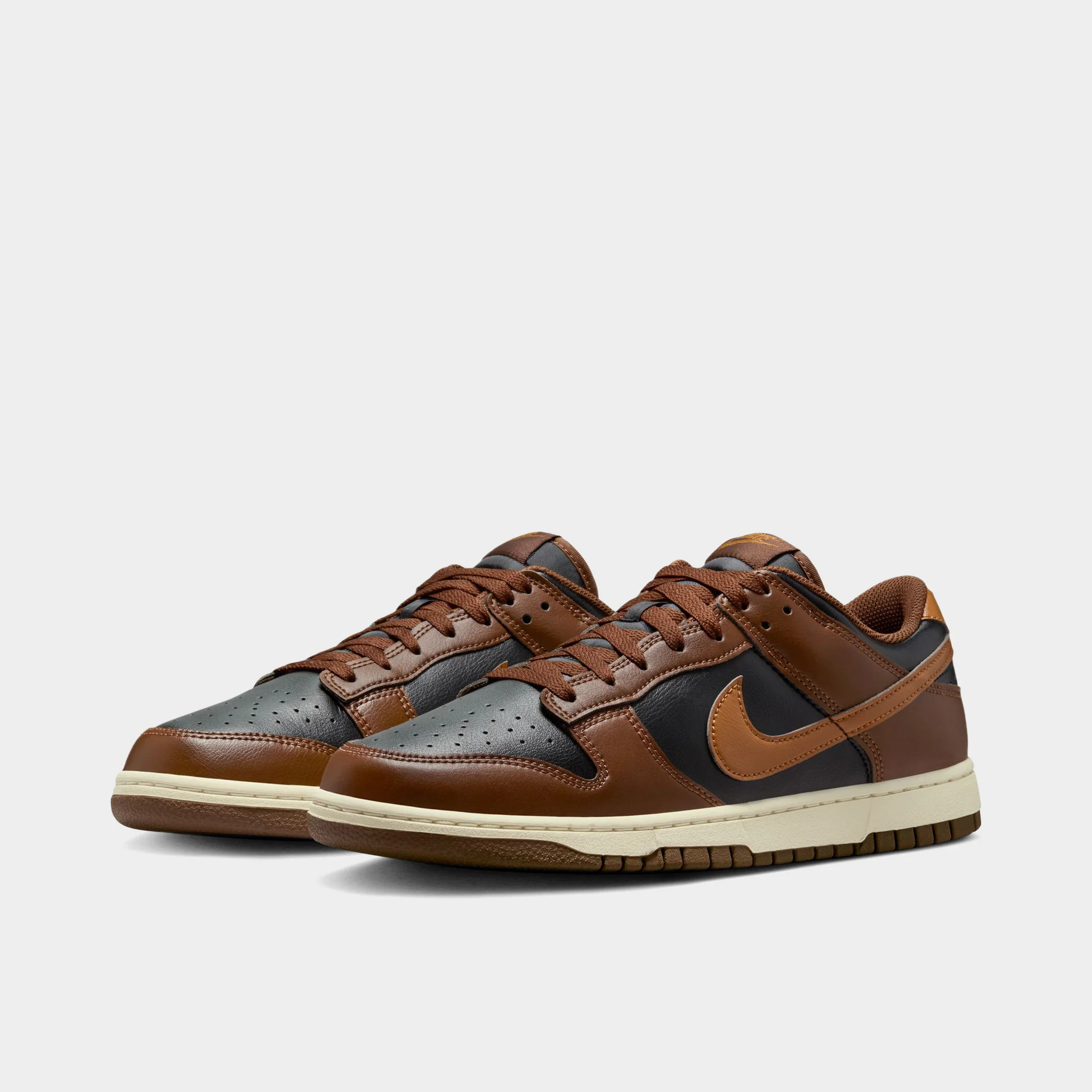 Nike Dunk Low Black / British Tan - Cacao Wow - Image 2