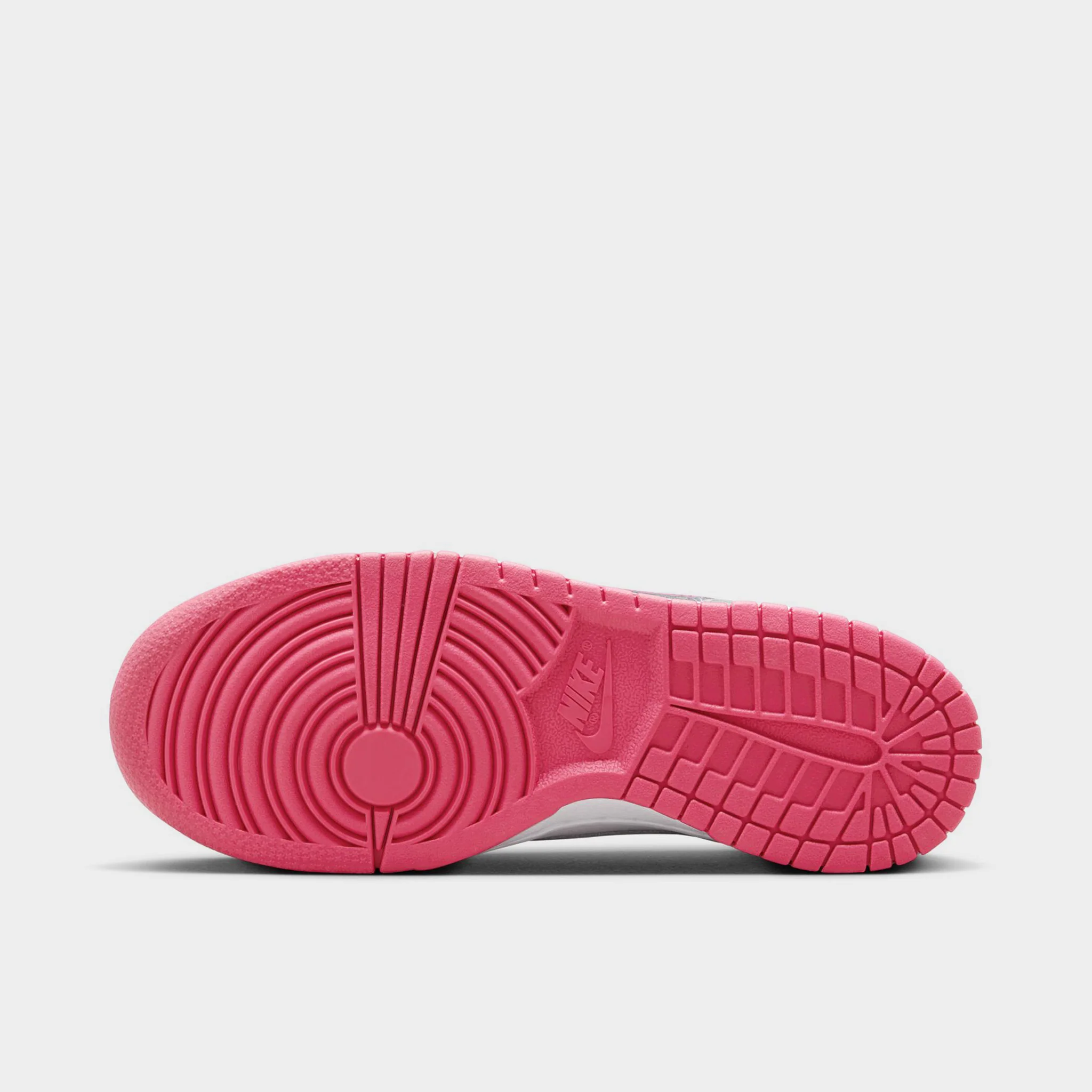 Nike Dunk Low GS White / Laser Fuchsia - Image 6