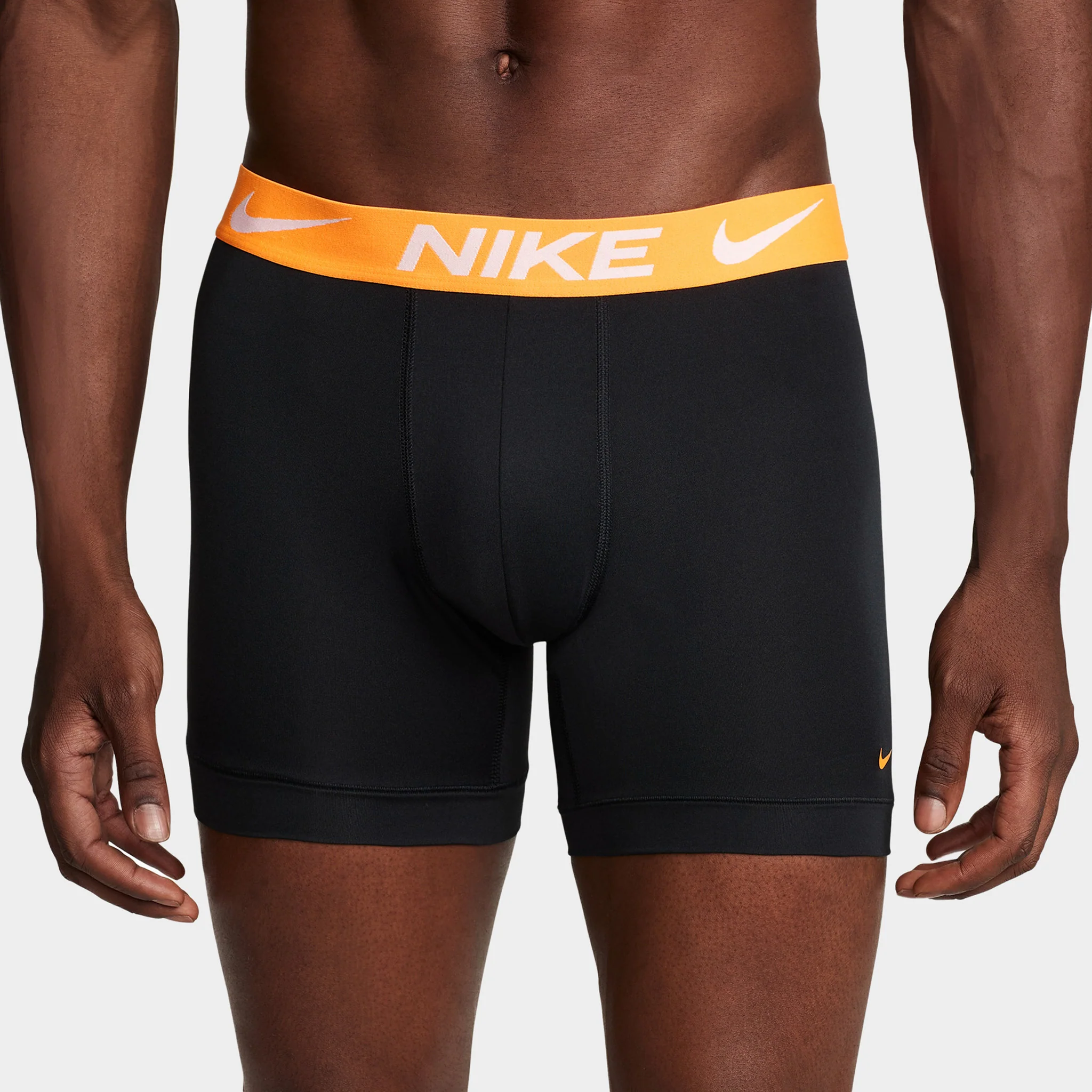 Nike Essential Microfiber Stretch Boxer Brief (3-Pack) Black / Multi