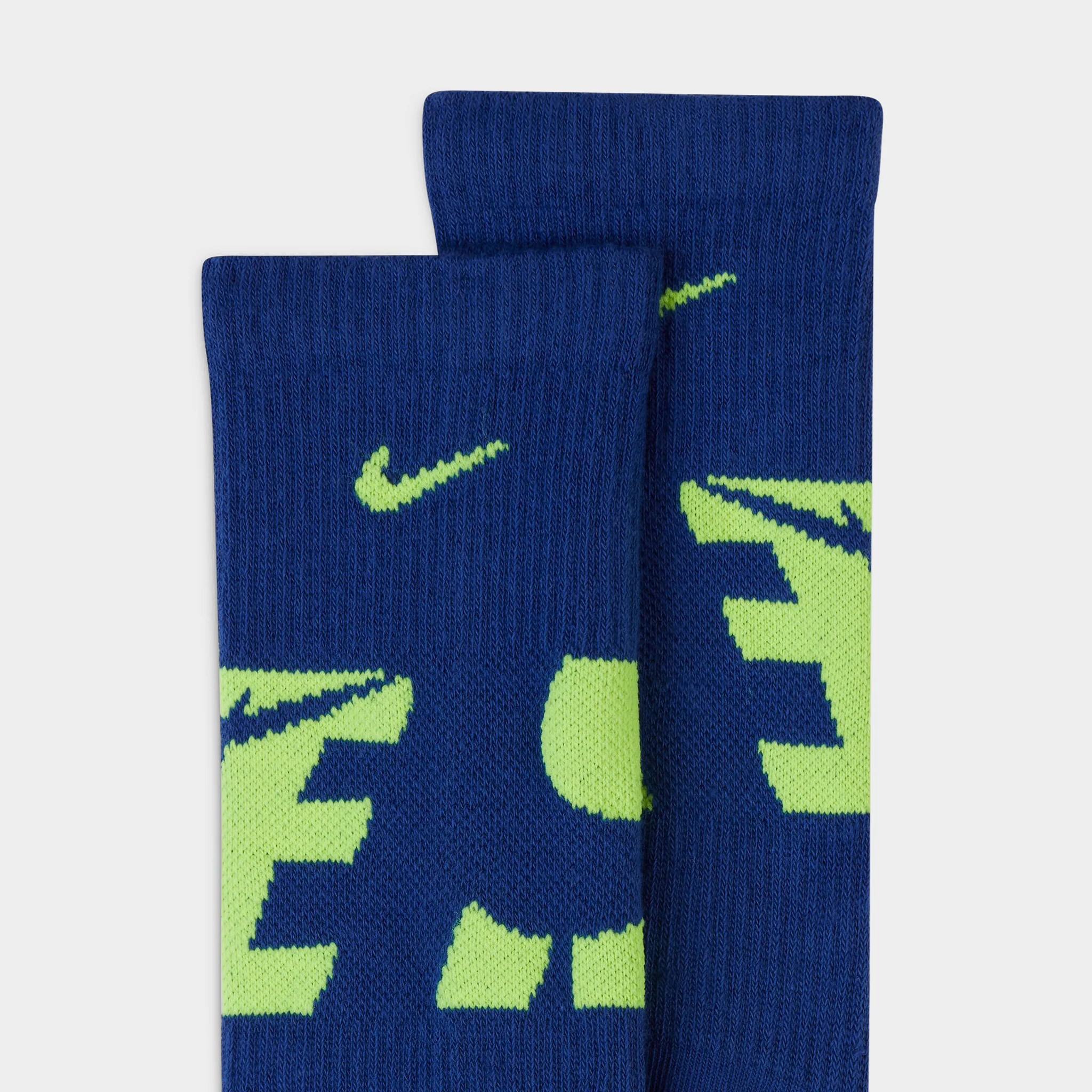 Nike Everyday Kids' Cushioned Crew Socks (6 Pairs) / Multi-color - Image 3