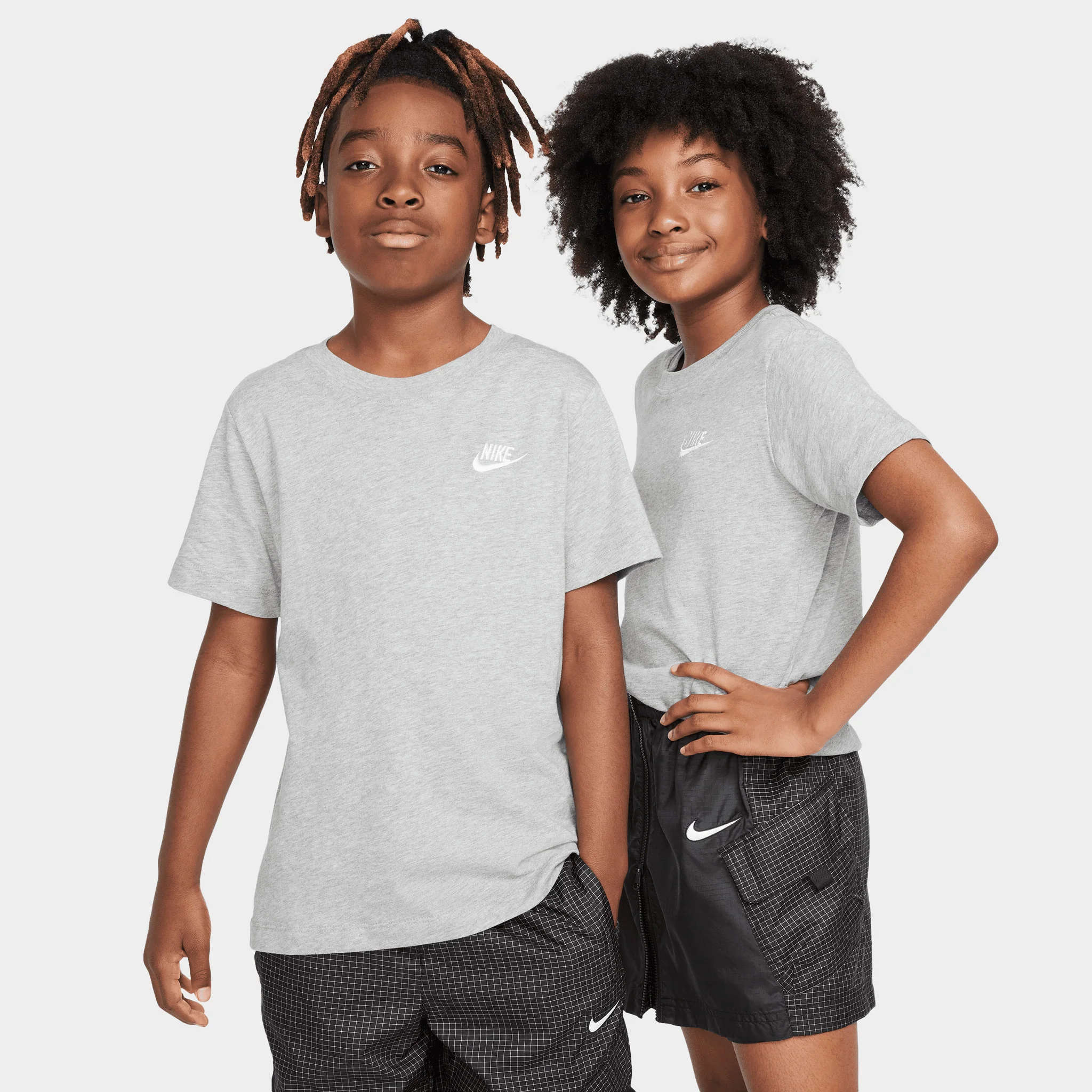 Nike Juniors' Futura T-Shirt / Dark Grey Heather