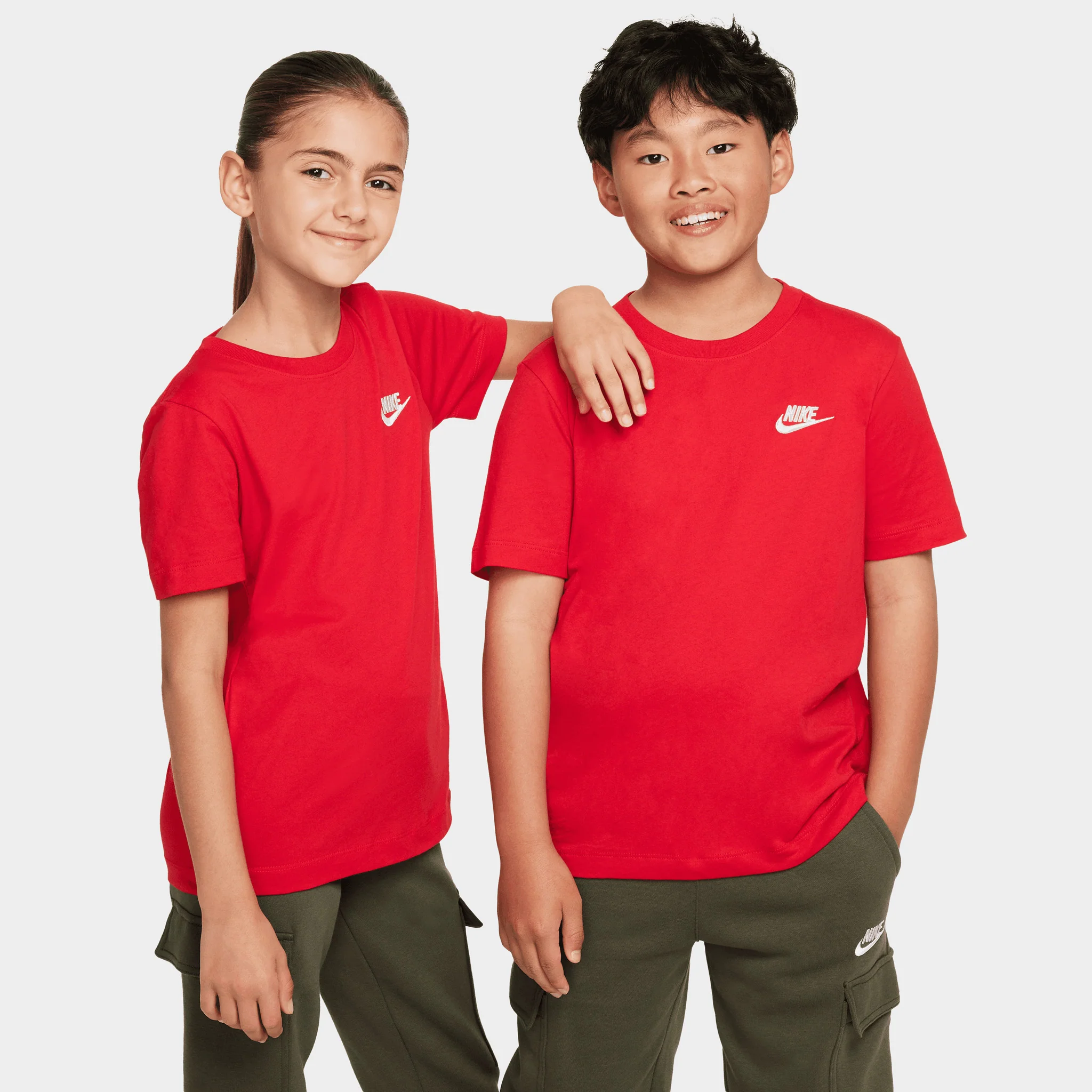 Nike Juniors' Futura T-Shirt / University Red