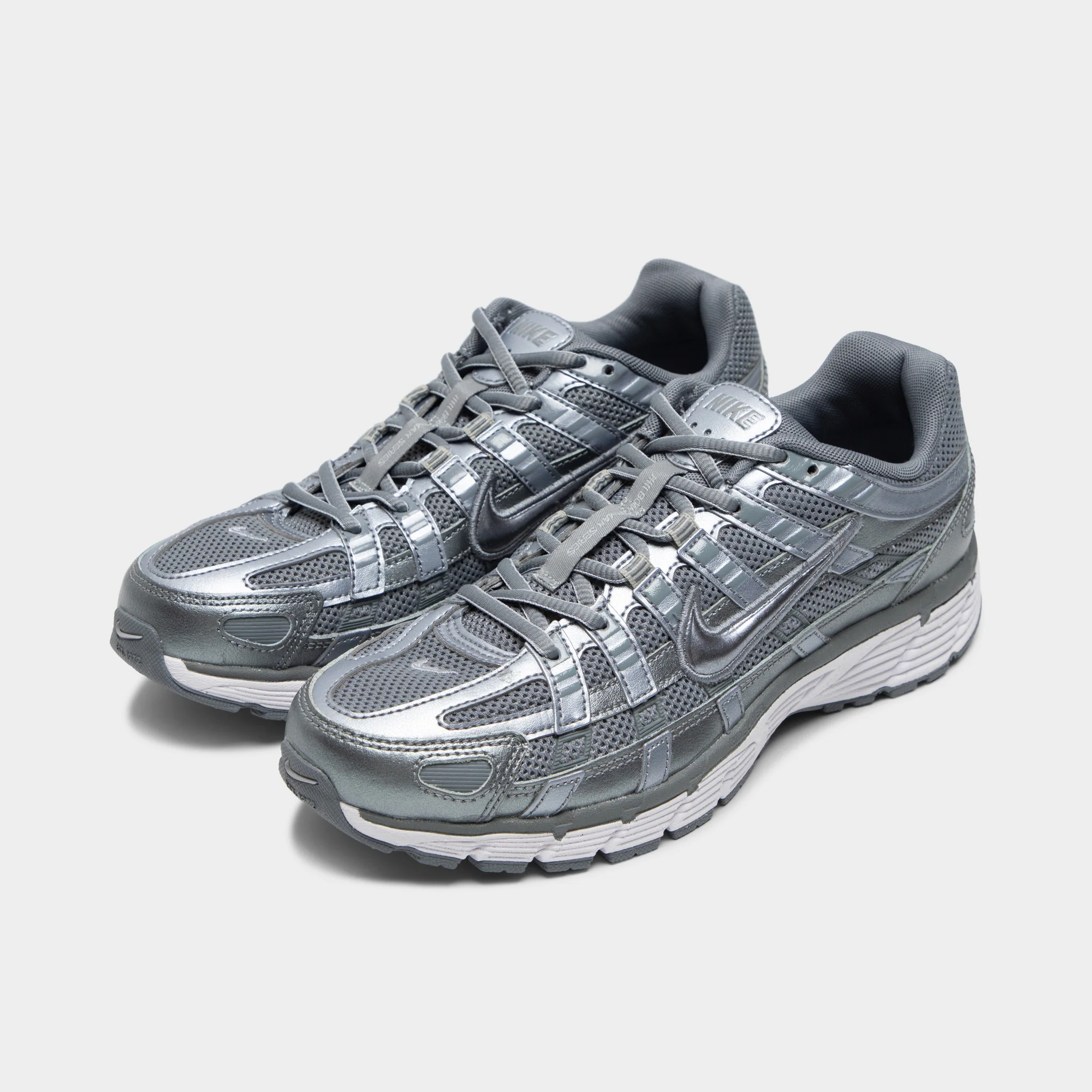 Nike P-6000 Metallic Cool Grey / Cool Grey - White - Image 2