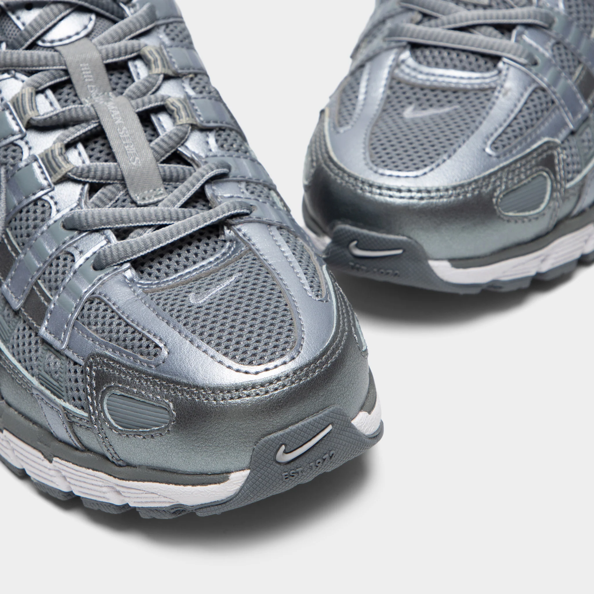 Nike P-6000 Metallic Cool Grey / Cool Grey - White - Image 3