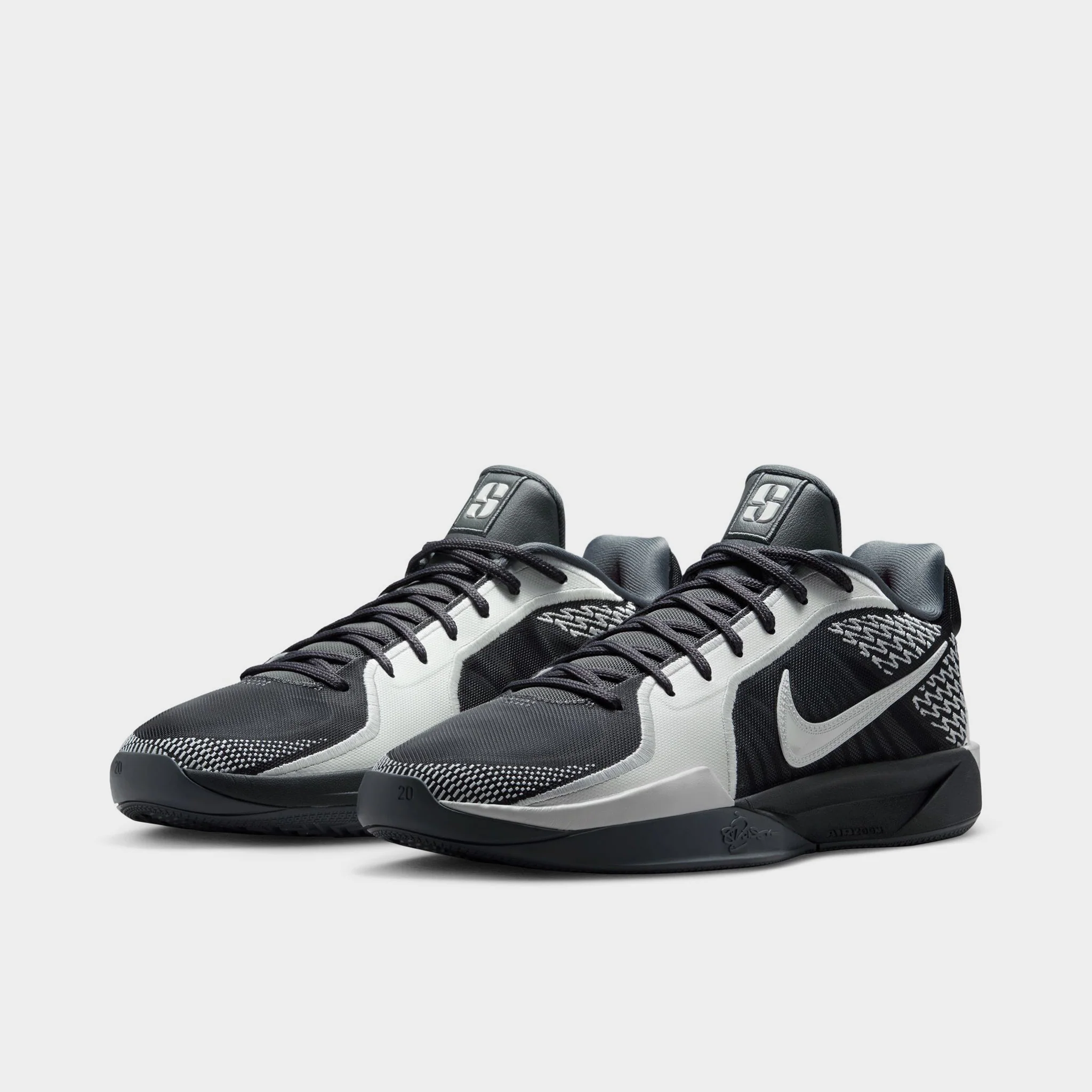 Nike Sabrina 2 Iron Grey / Sail - Hot Punch - Image 2