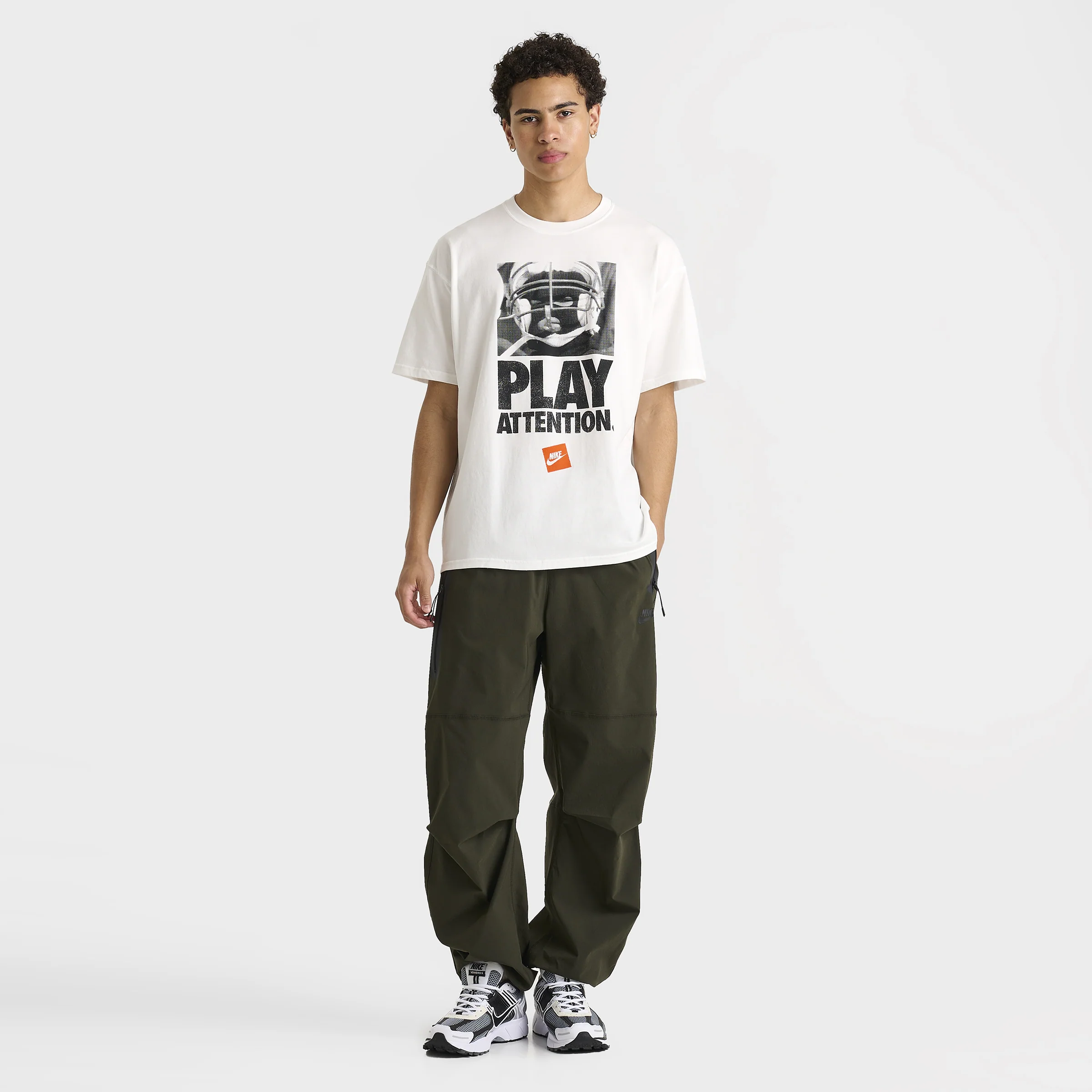 Nike Sportswear Air Max 90 Graphic T-Shirt Summit White / Off Noir - Image 5