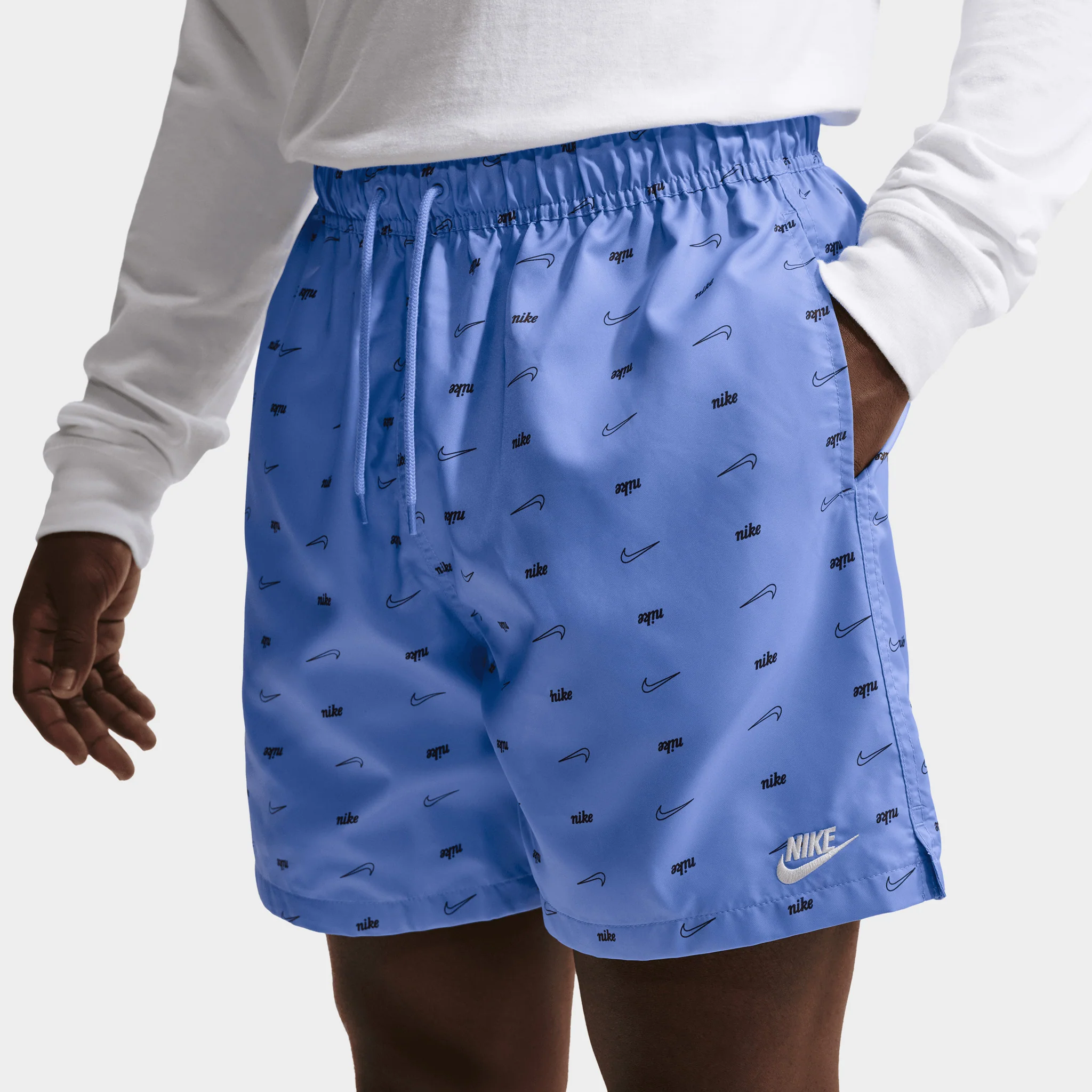 Nike Sportswear Club Woven Flow Shorts / Blue
