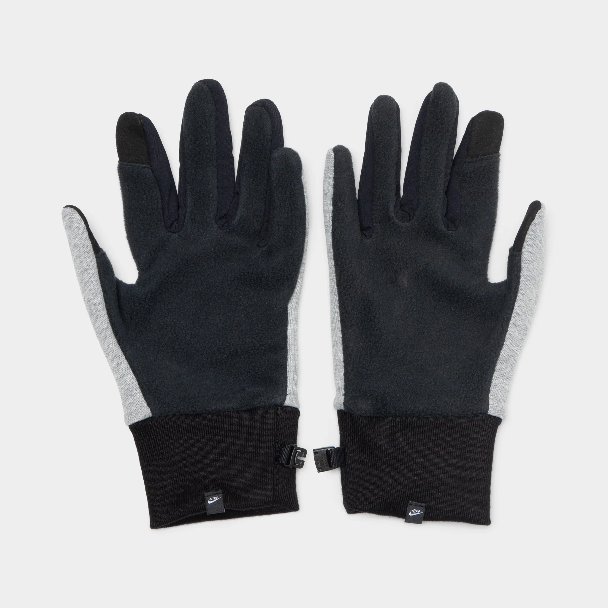Nike Tech Fleece 2.0 Gloves Dark Grey / Black
