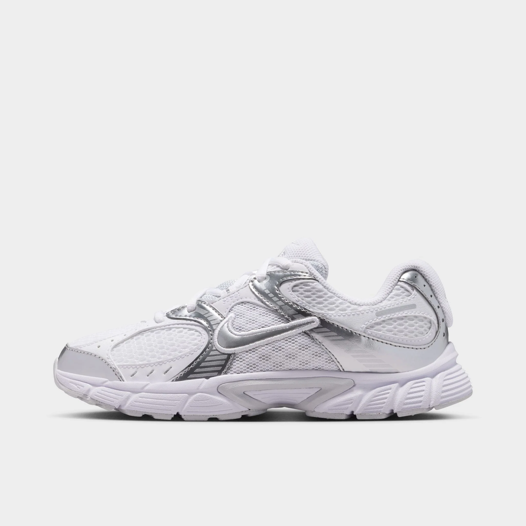 Nike V5 RNR GS White / Metallic Silver - Pure Platinum
