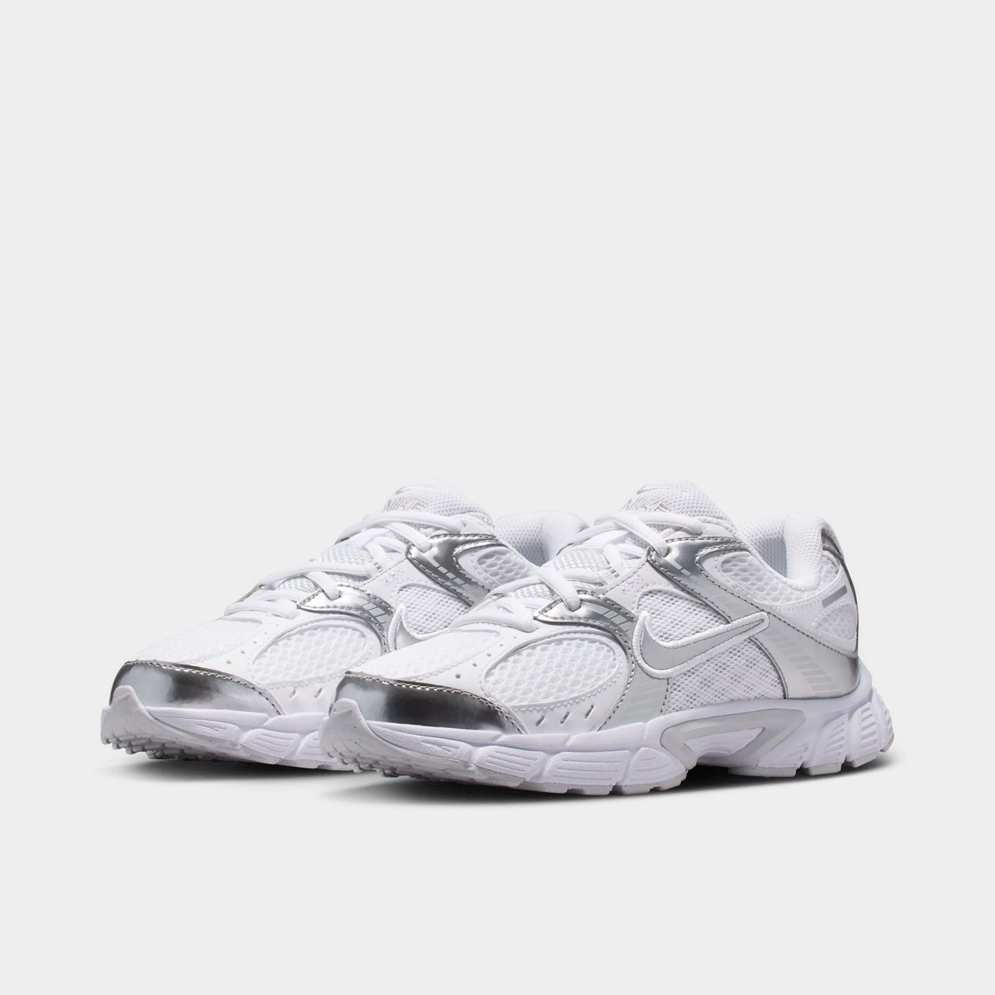 Nike V5 RNR GS White / Metallic Silver - Pure Platinum - Image 2