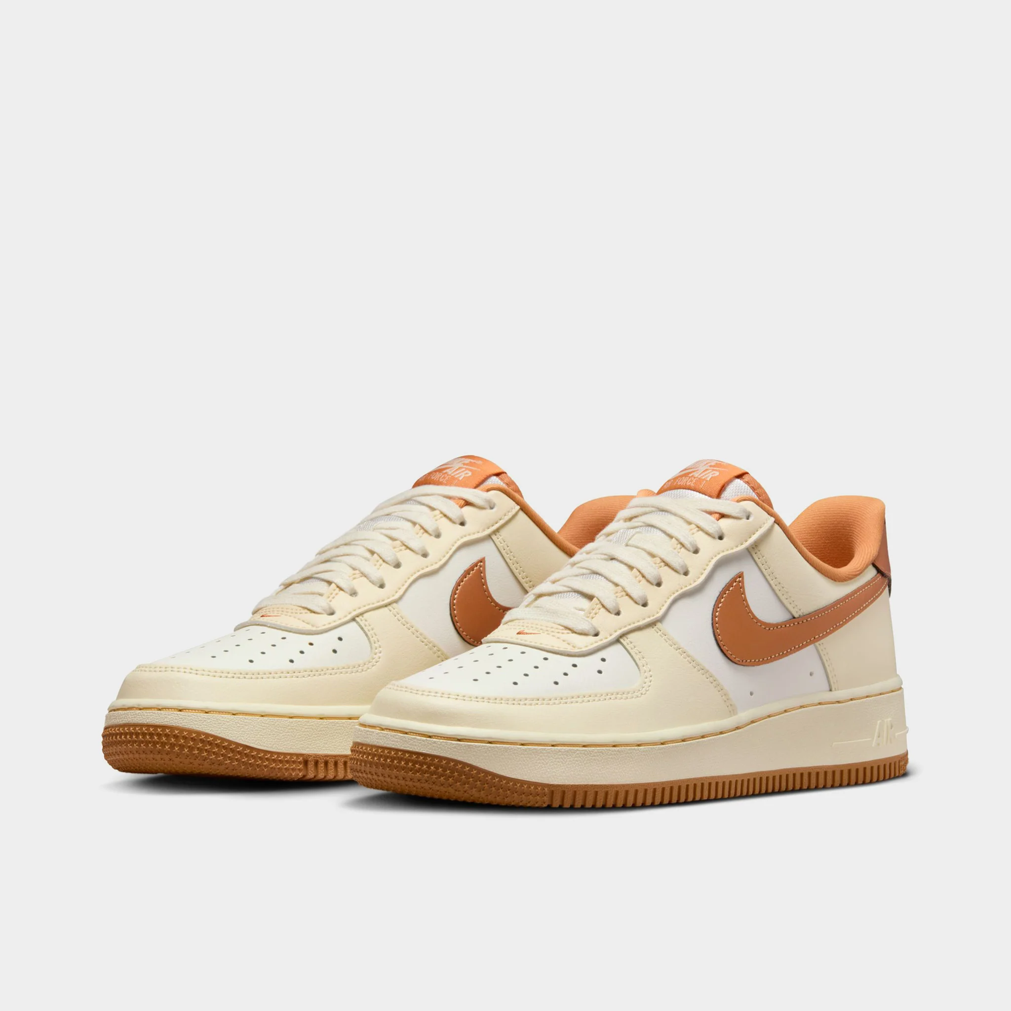 Nike Women's Air Force 1 Coconut Milk / Metallic Copper - Sail - Image 2