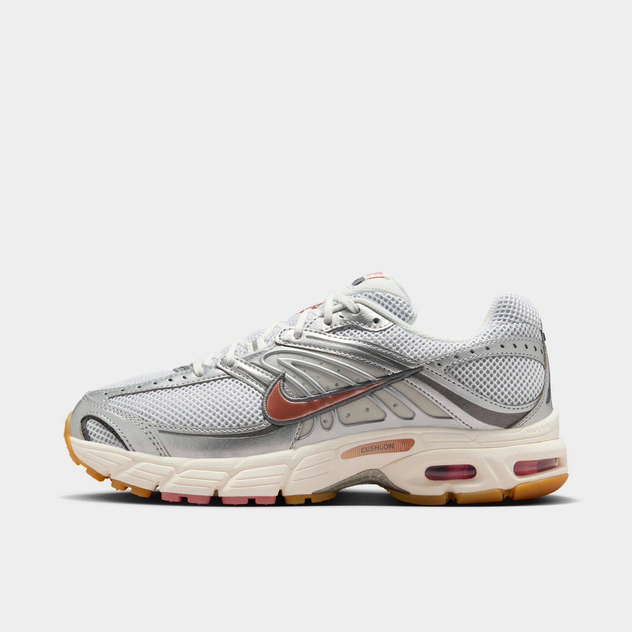 Nike Women's Air Max Moto 2K White / Metallic Red Bronze - Metallic Silver