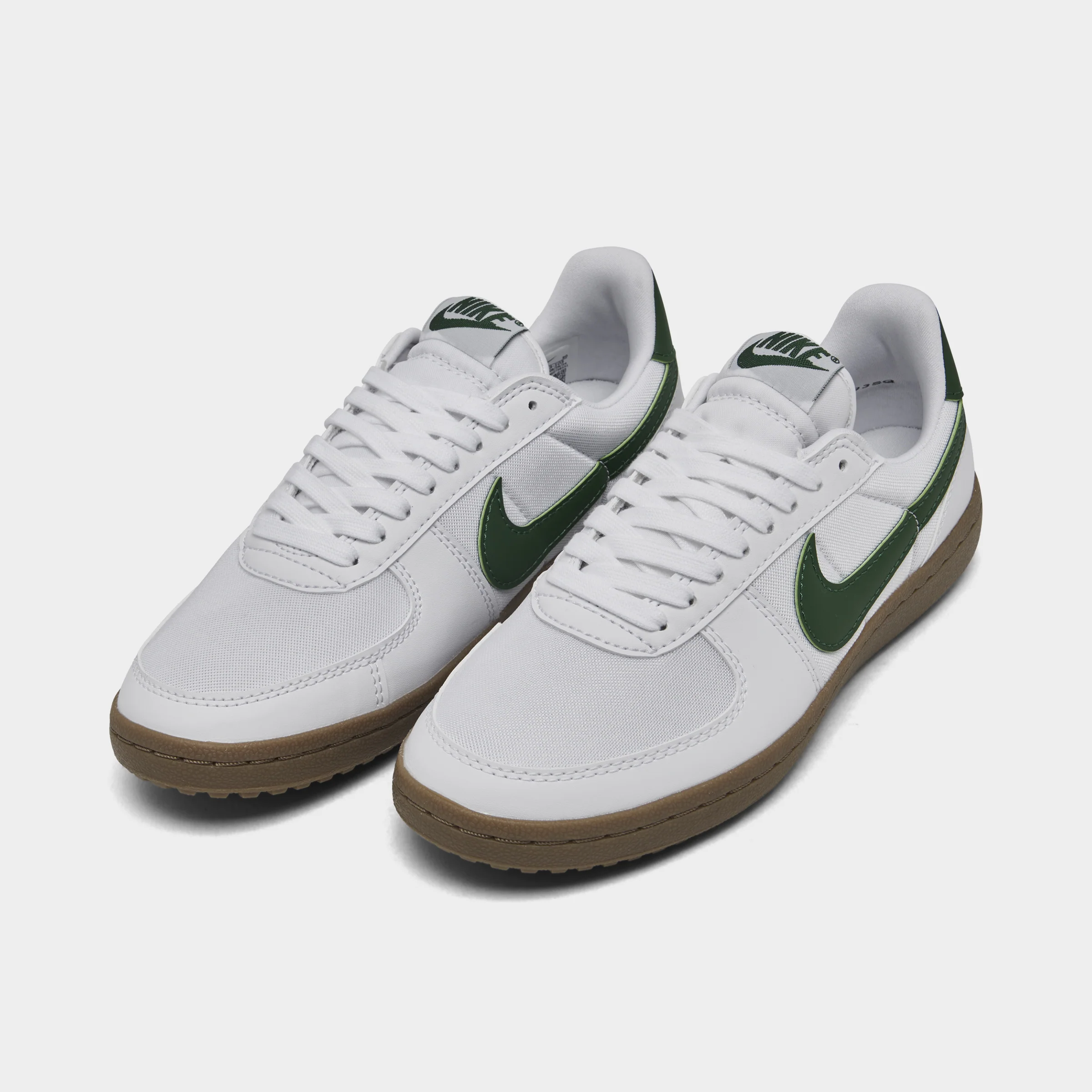 Nike Women's Field General White / Gorge Green - Dark Gum - Image 2