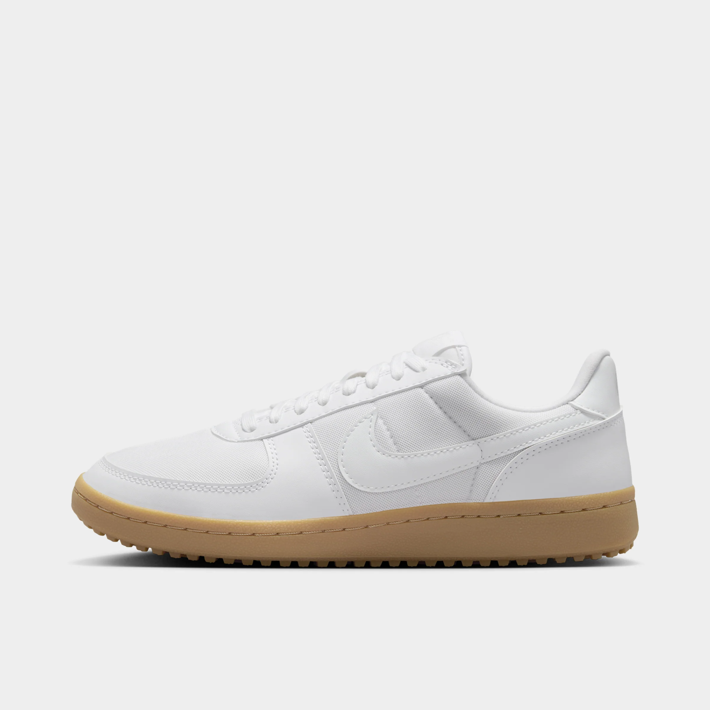 Nike Women's Field General White / Summit White - Light Gum Brown