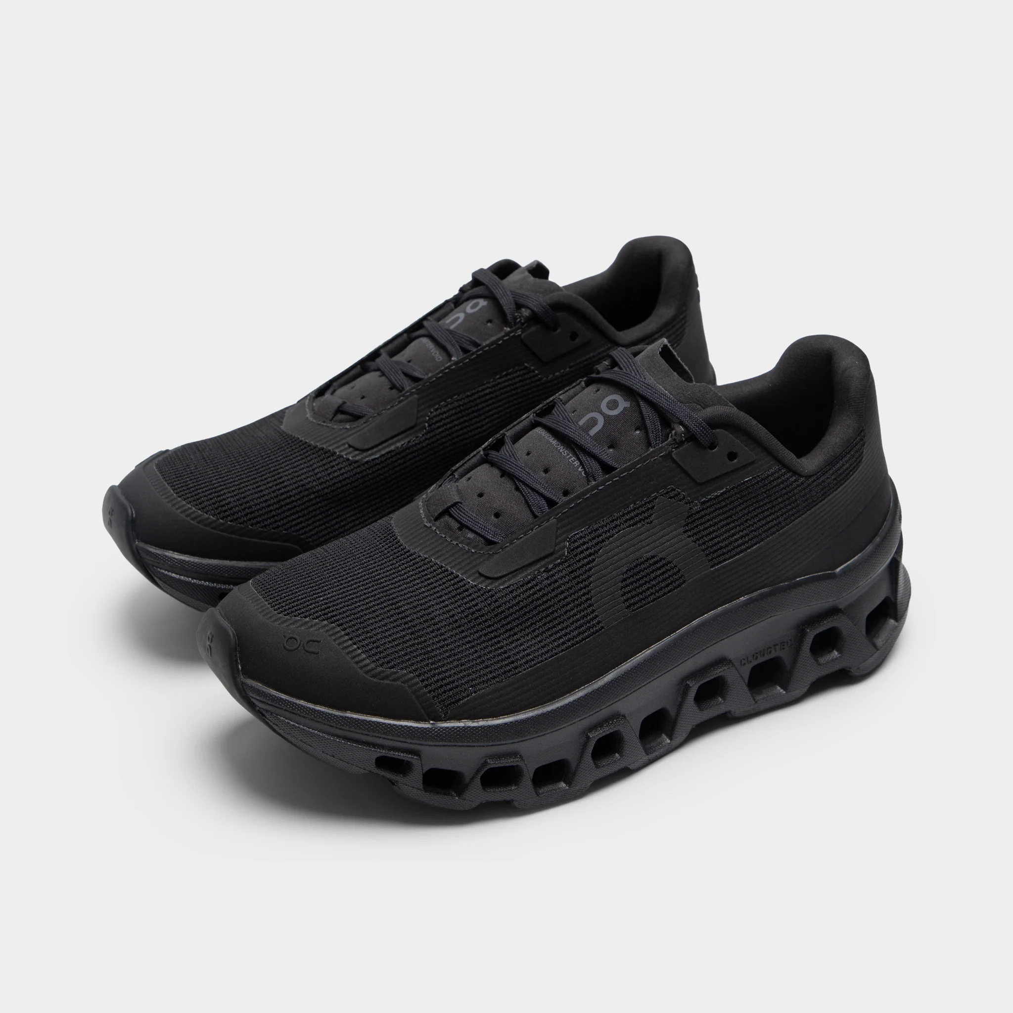 On Women's Cloudmonster Void Black / Black - Image 2