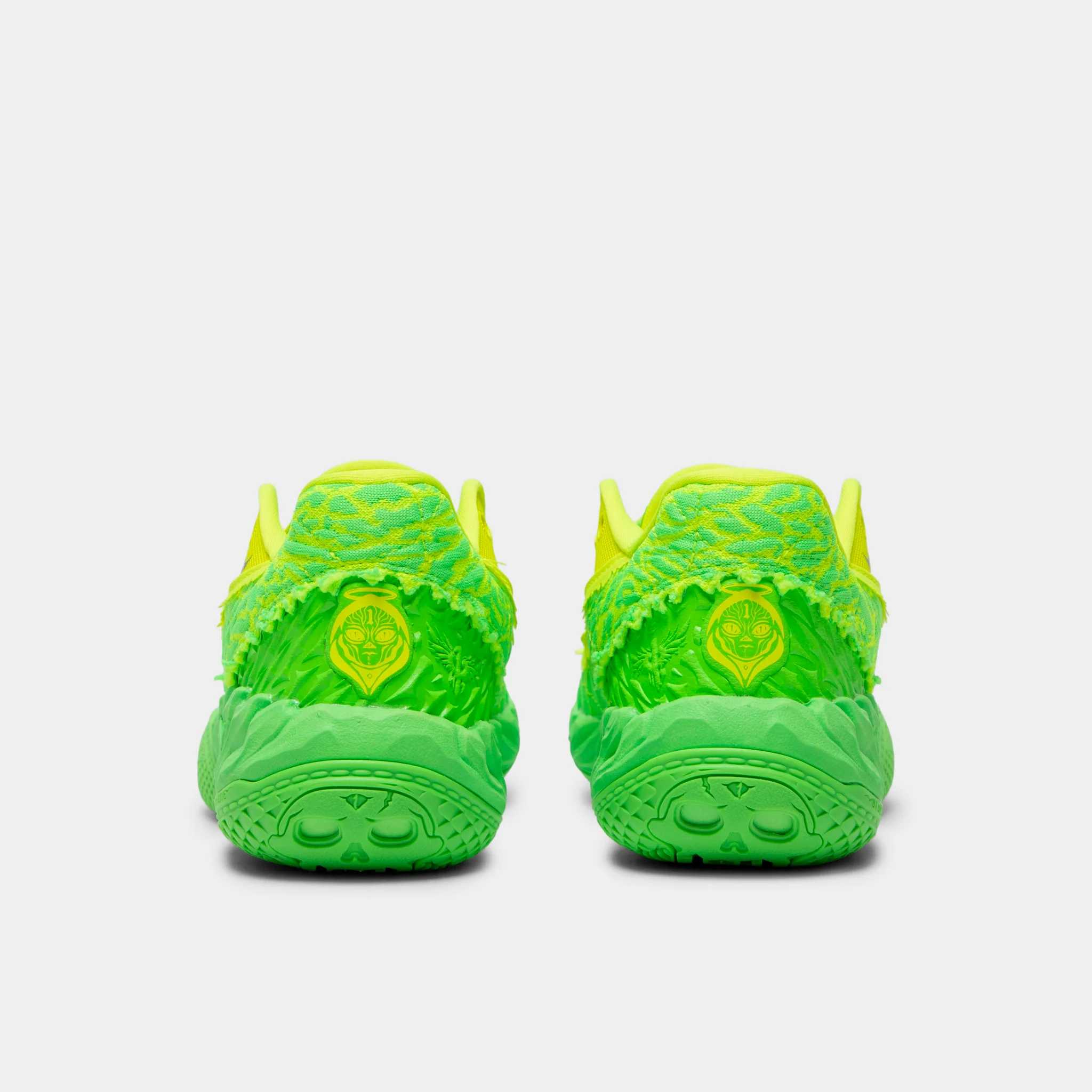 PUMA Juniors' MB.05 Fluro Green - Fluro Yellow - Image 5