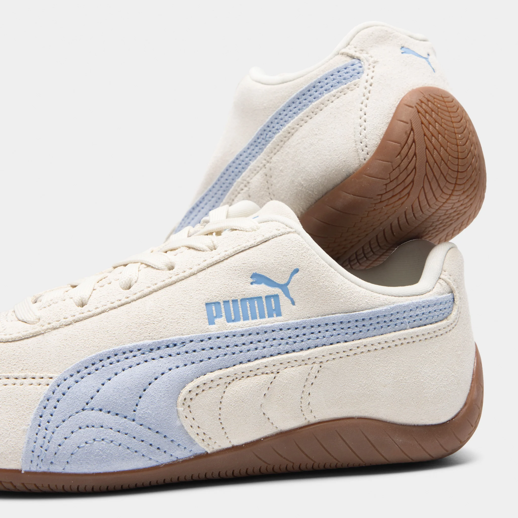 PUMA Juniors' Speedcat Vapor Gray / Haute Tropic - Image 4