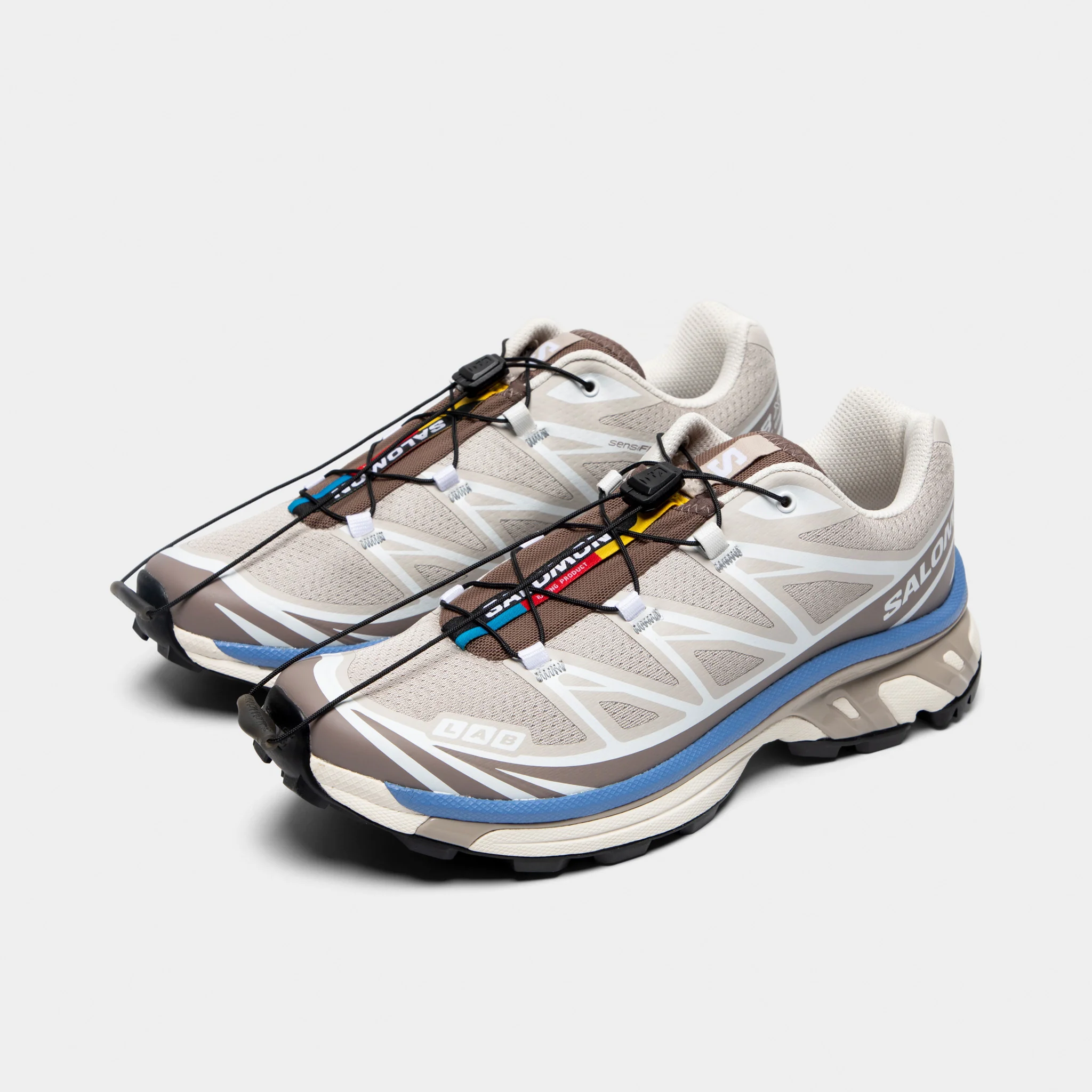 Salomon XT-6 Silver Cloud / Iron - Ultramarine - Image 2