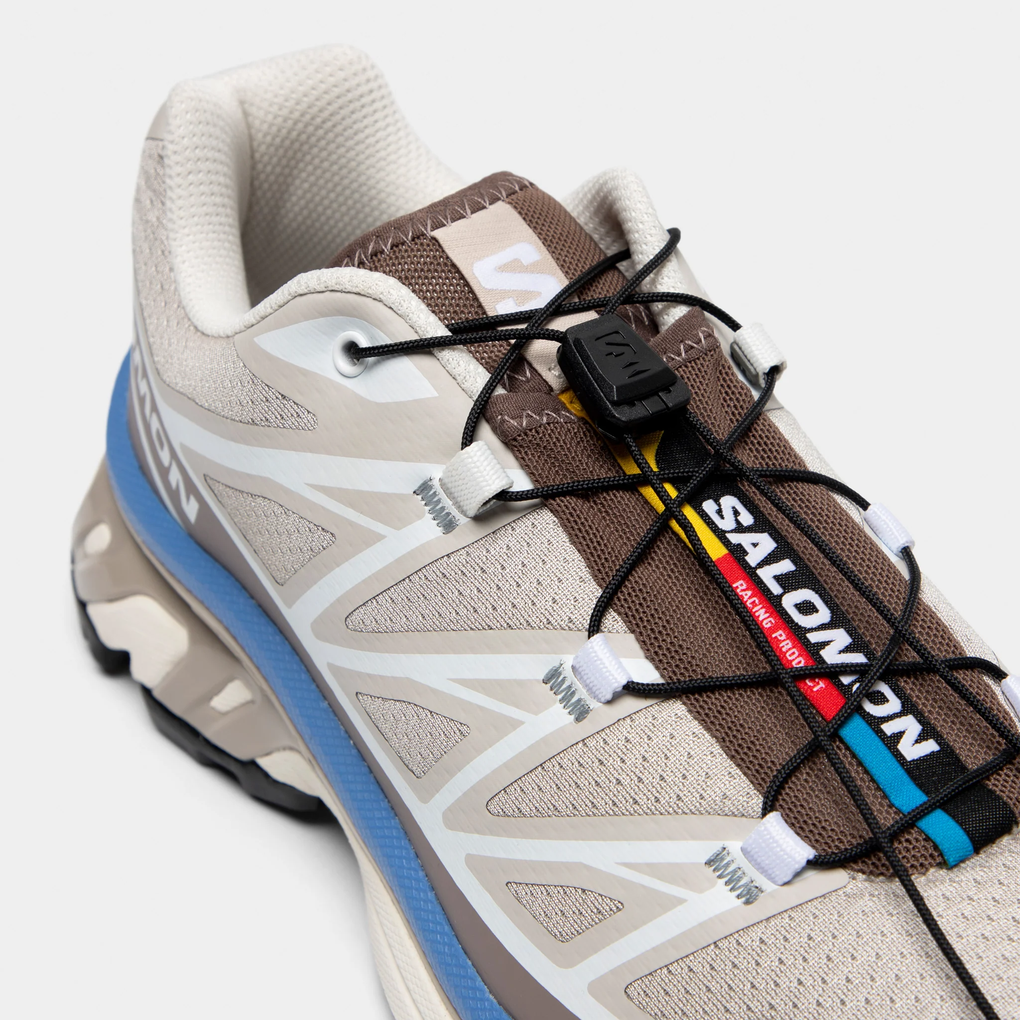 Salomon XT-6 Silver Cloud / Iron - Ultramarine - Image 3