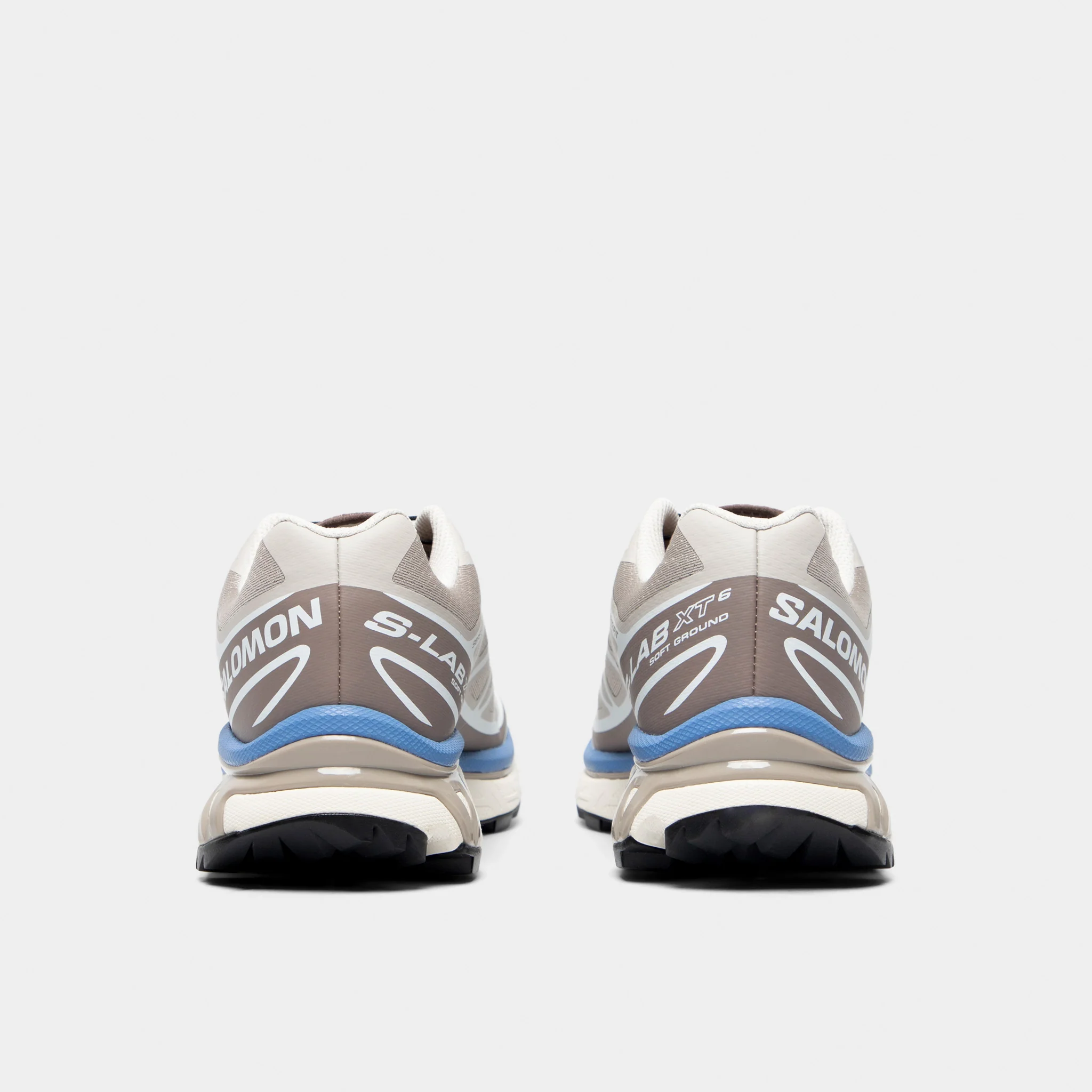 Salomon XT-6 Silver Cloud / Iron - Ultramarine - Image 4