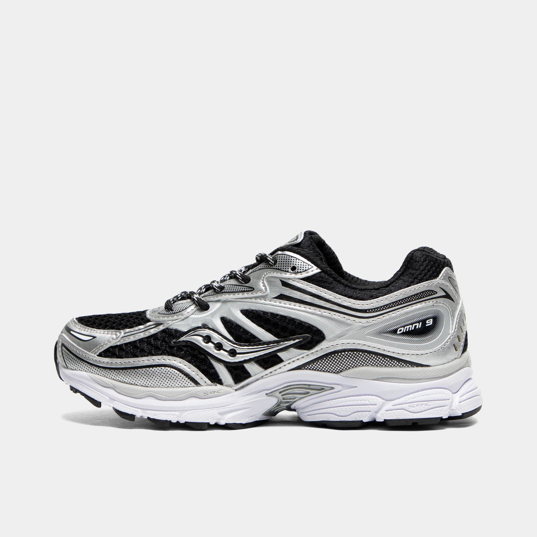 Saucony Juniors' Omni 9 Black / Silver