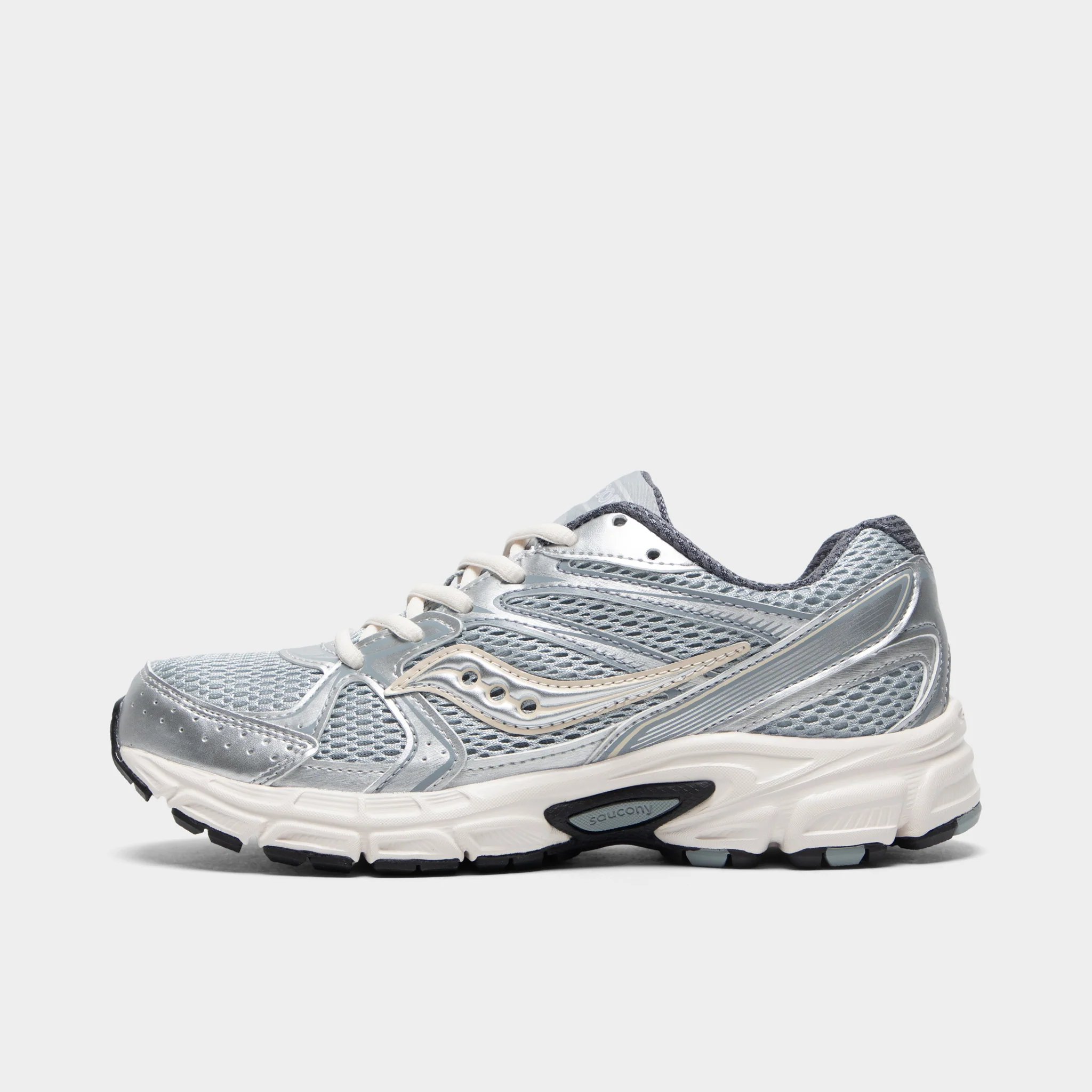Saucony Women's Ride Millennium Silver / Cream