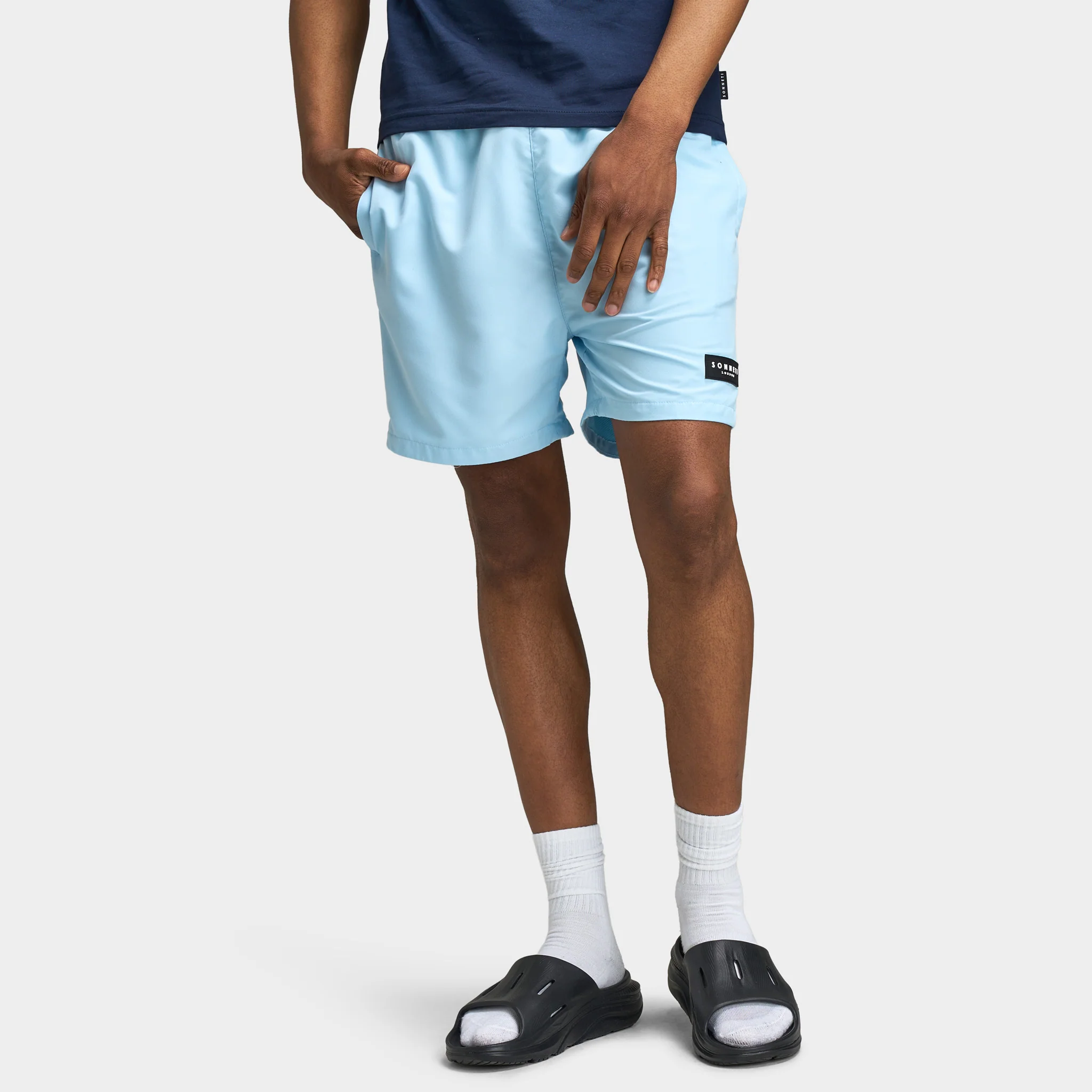 Sonneti Fade Swim Shorts / Cool Blue