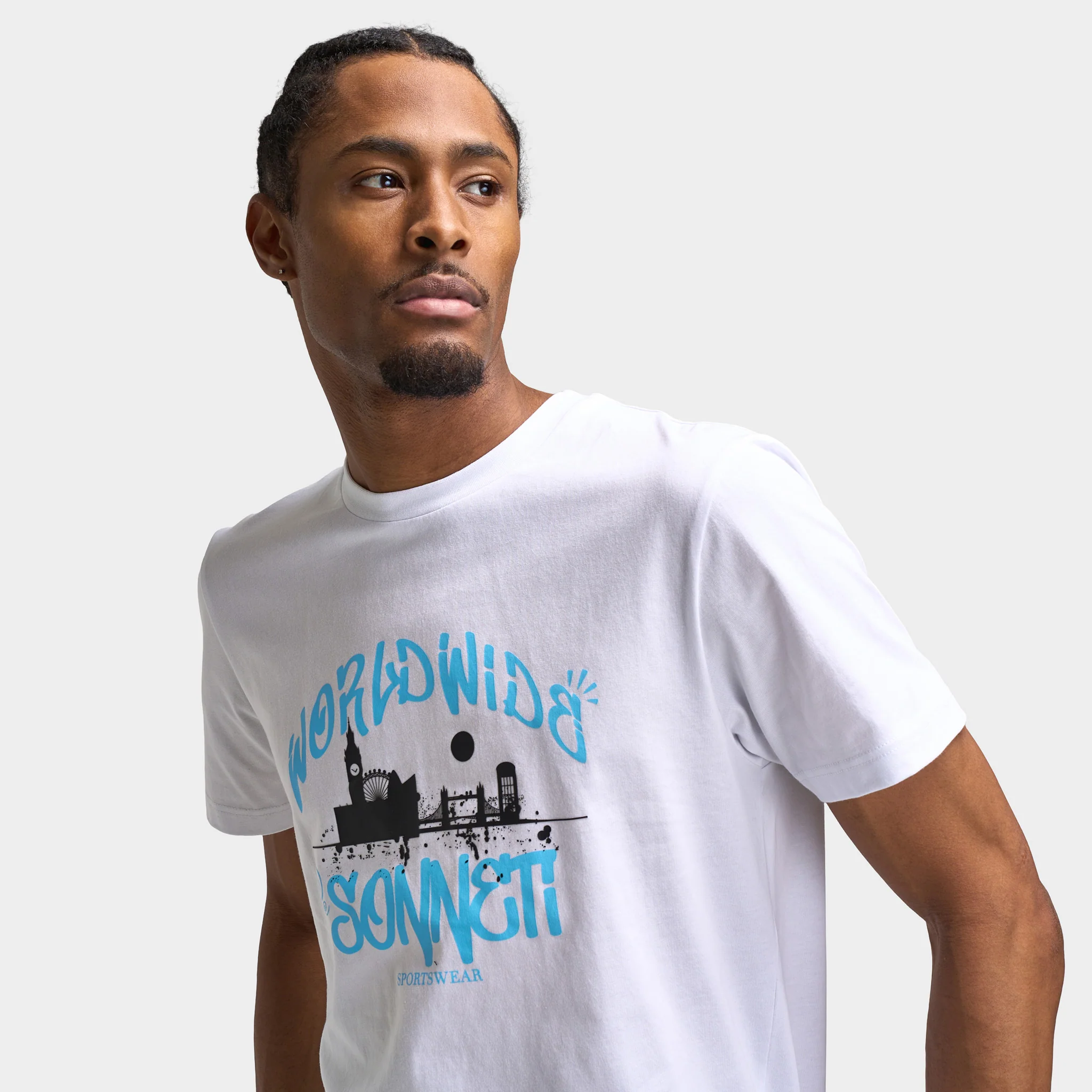 Sonneti World Graphic T-Shirt / Optic White - Image 3