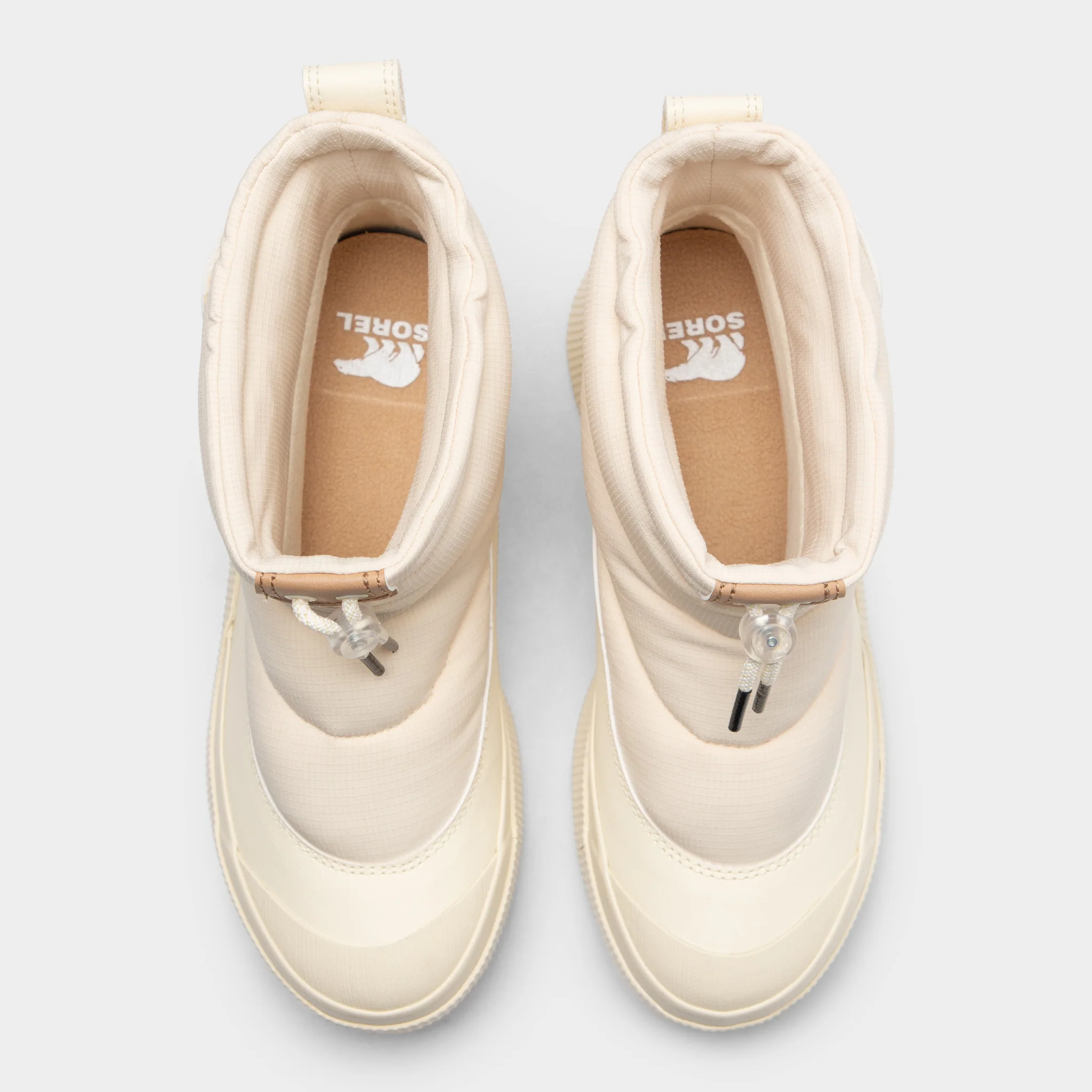 Sorel Women's Out n About Puffy WP Honey White / Canoe - Image 5