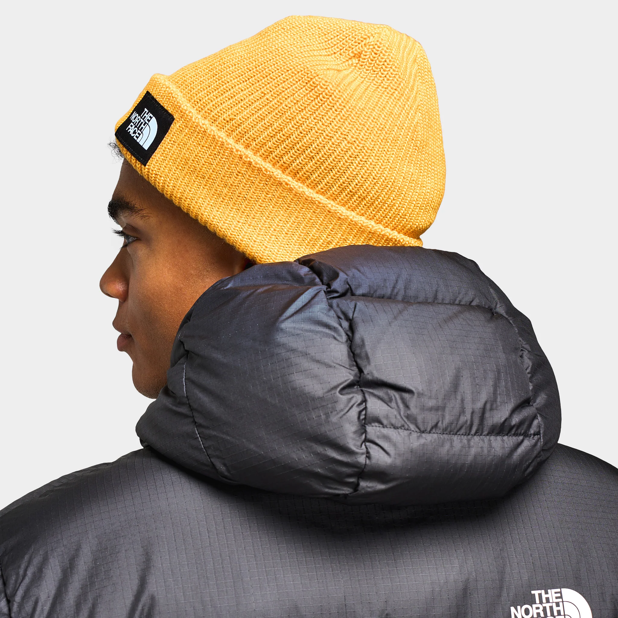 The North Face Salty Lined Beanie / Summit Gold - Image 2
