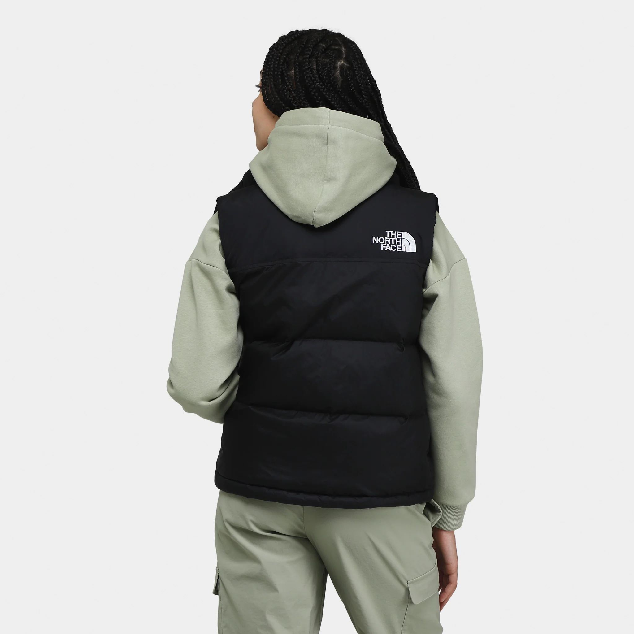 The North Face Women's Nuptse Vest / Recycled TNF Black - Image 2