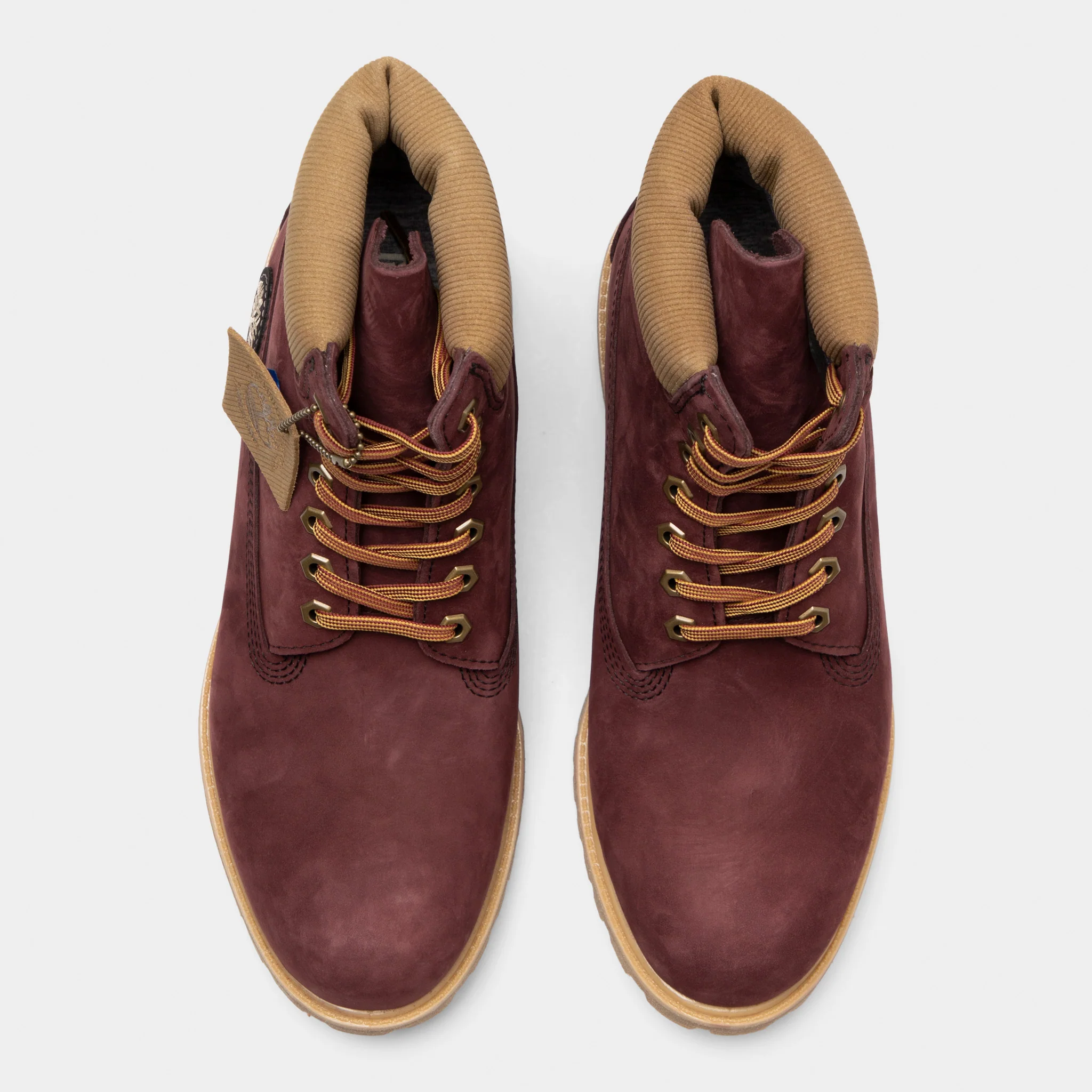 Timberland 6" Boots Premium Burgundy / Olive - Image 5