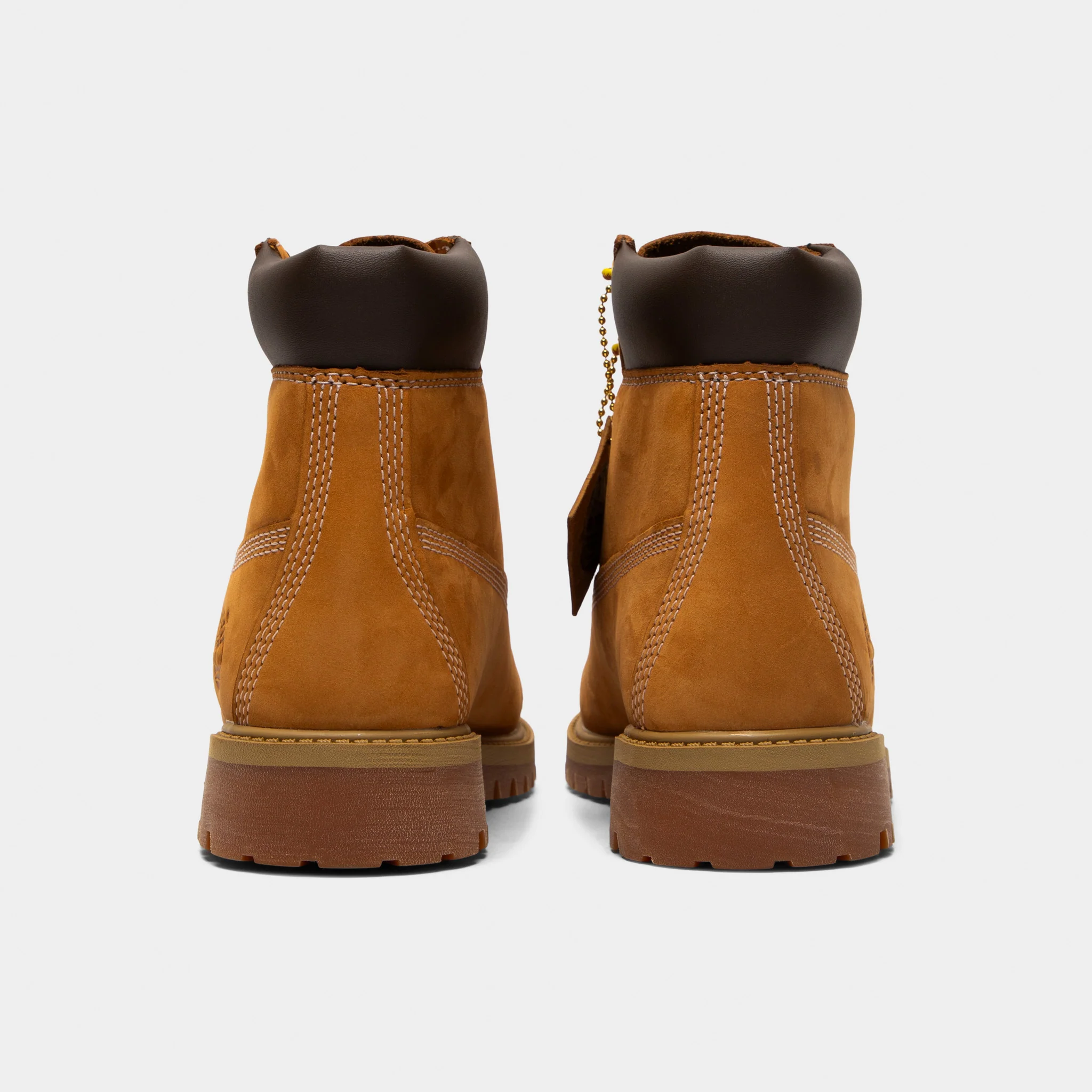 Timberland Juniors' 6-Inch Premium Lace Up Waterproof Boot / Wheat - Image 4