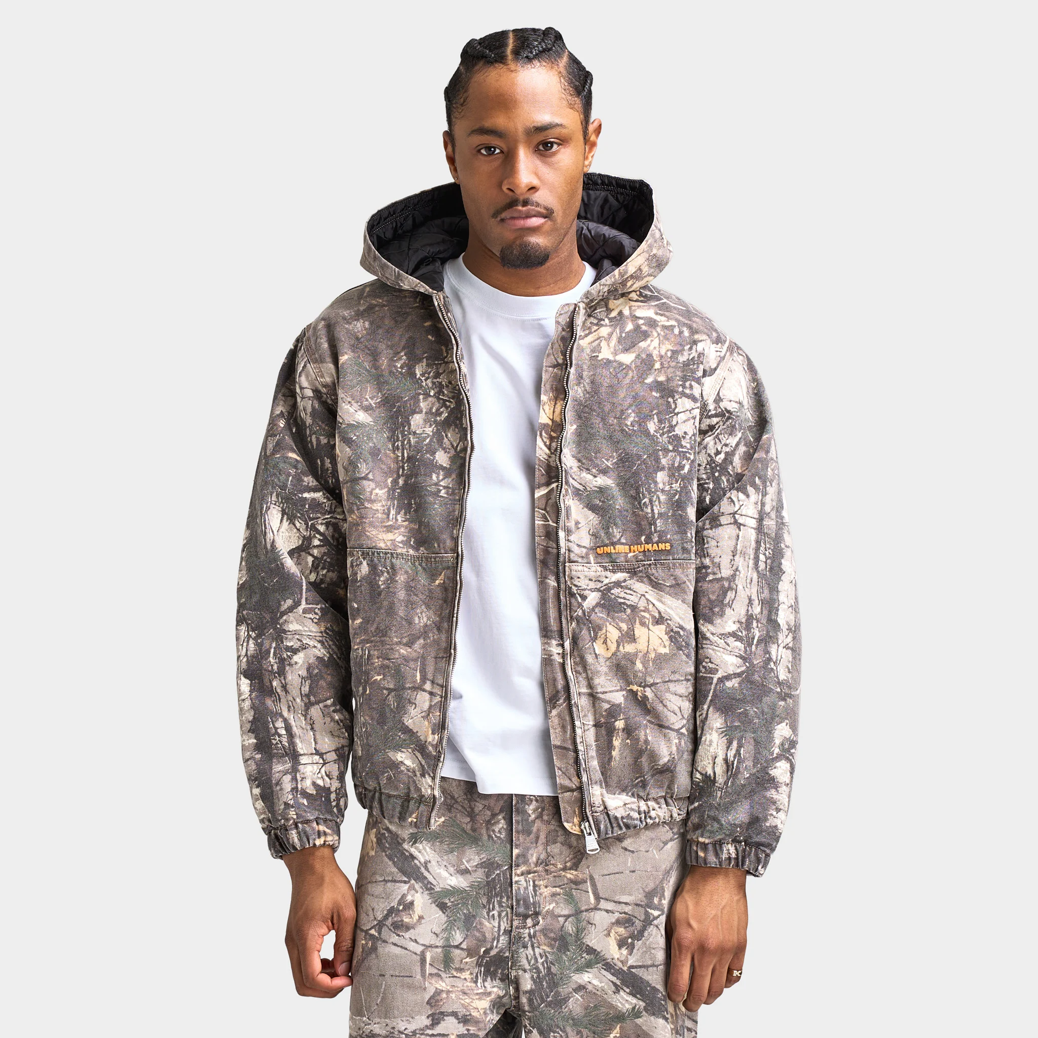 Unlike Humans Savis Jacket / Woodland Camo