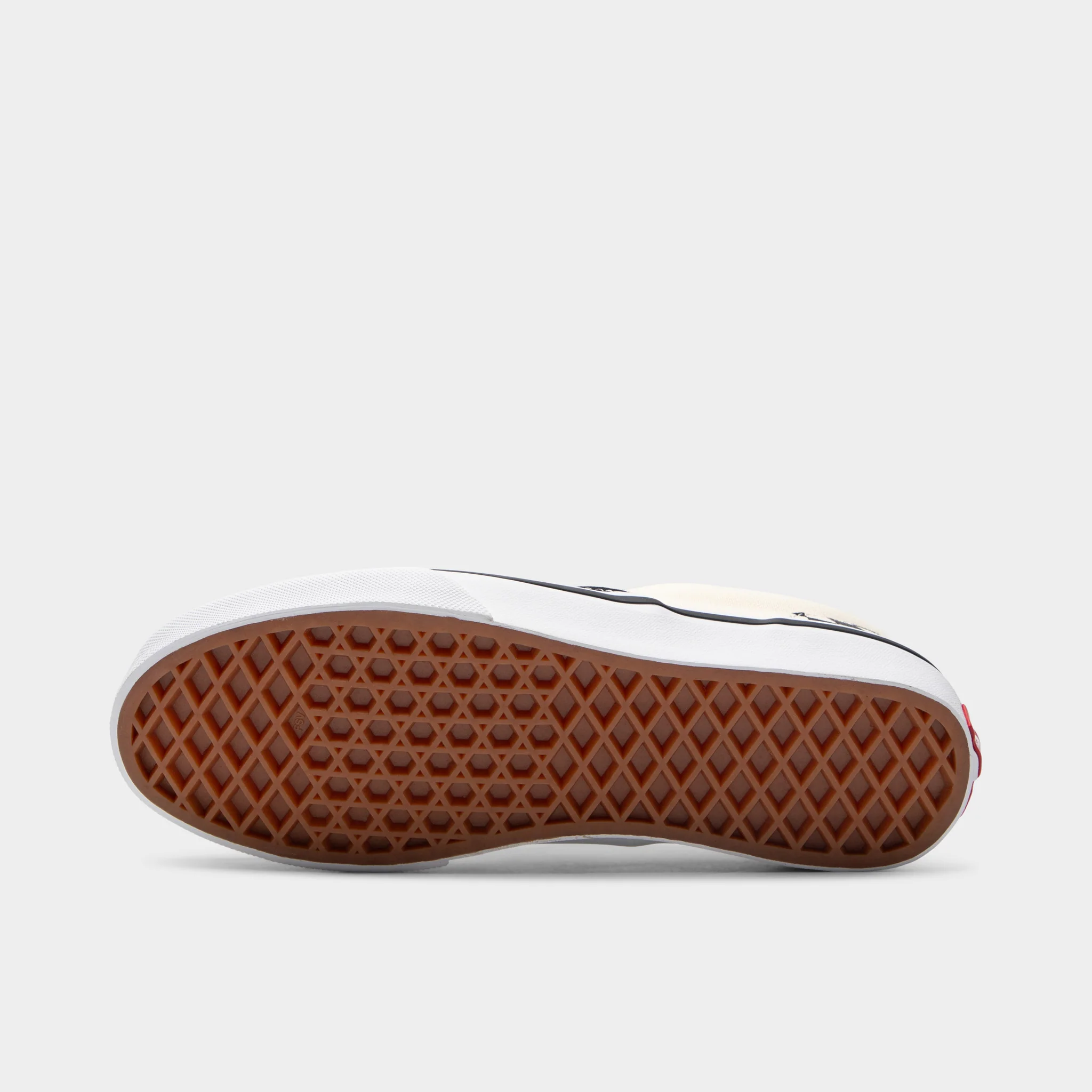 Vans Juniors' Checkerboard Classic Slip-On Black / White - Image 6